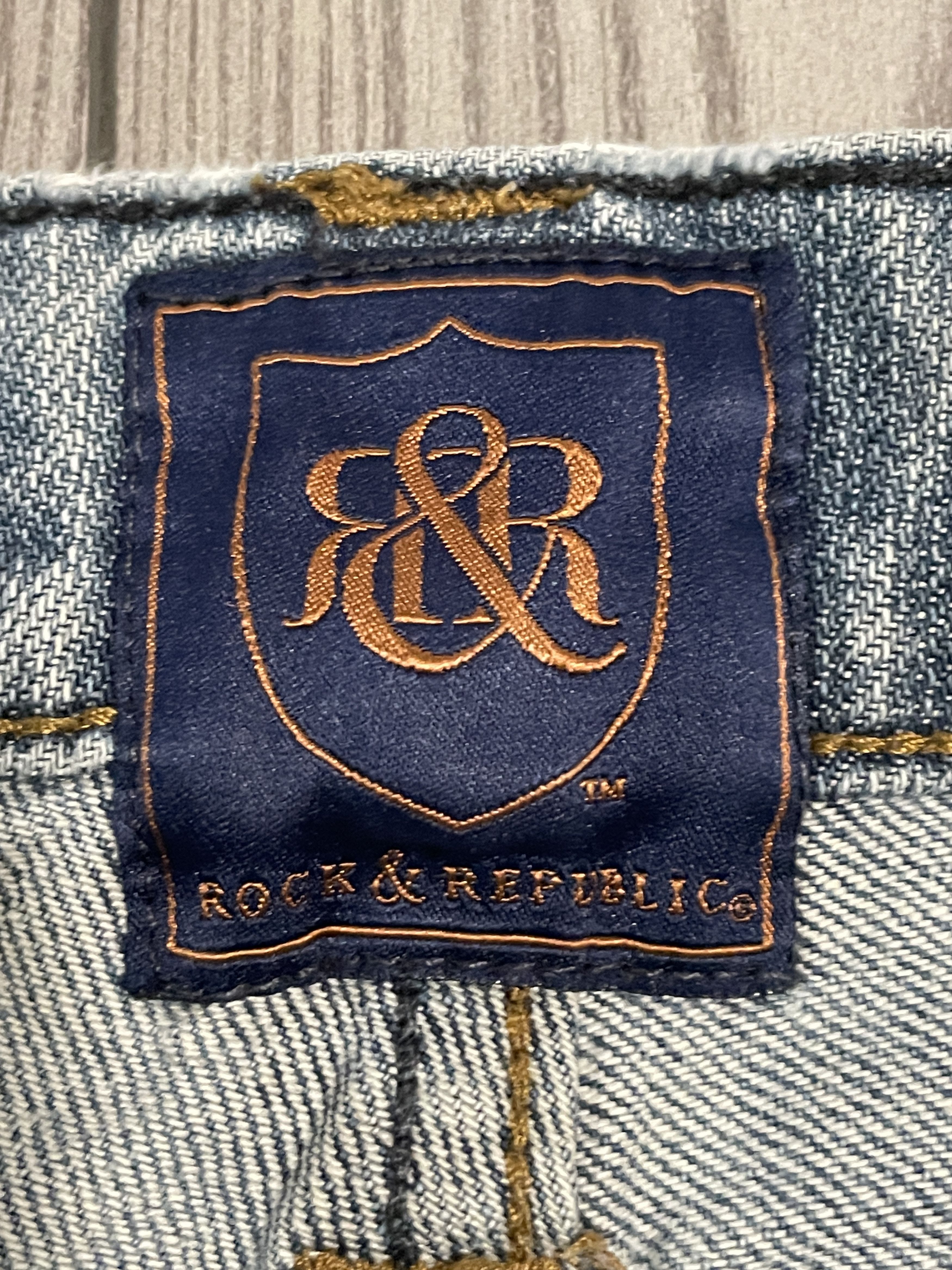 Rock & Republic Distressed Rock & Republic Blue Demin Size US 38 / EU 54 - 6 Thumbnail