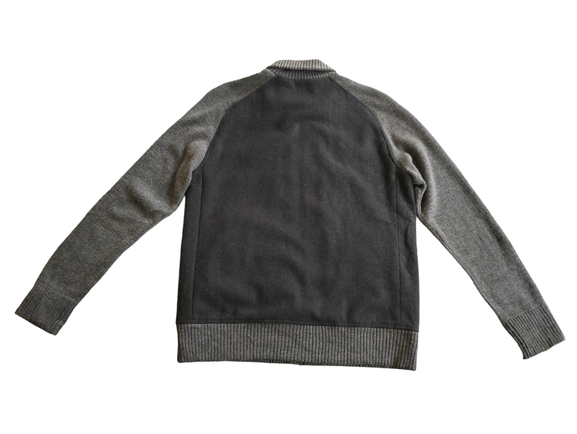 Burberry Burberry Black Label Wool Knit Sweater Zipper Jacket rare Size US M / EU 48-50 / 2 - 2 Thumbnail