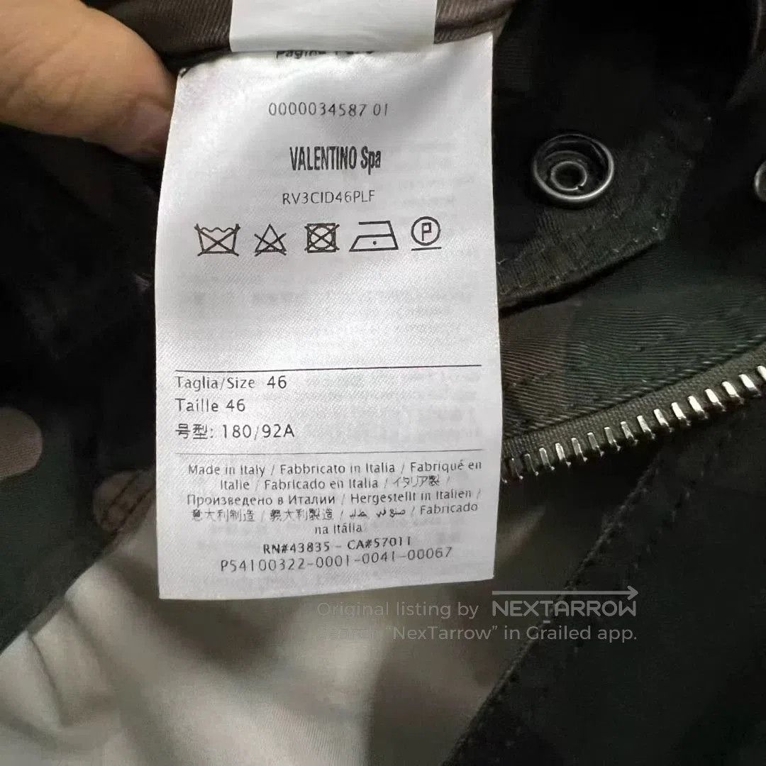 Valentino Valentino Camo Rivet Utility Jacket. Size US L / EU 52-54 / 3 - 2 Thumbnail