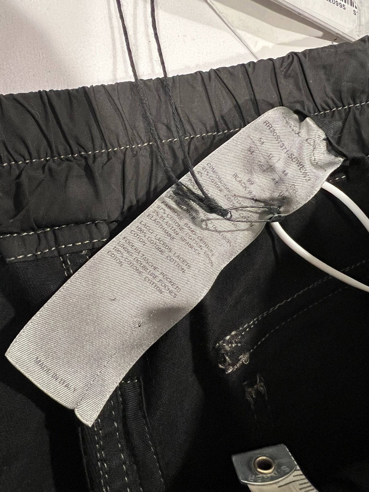 Rick Owens Rick Owens Thomas mega laced waxed jogger pants. 54/36 Size US 36 / EU 52 - 7 Thumbnail