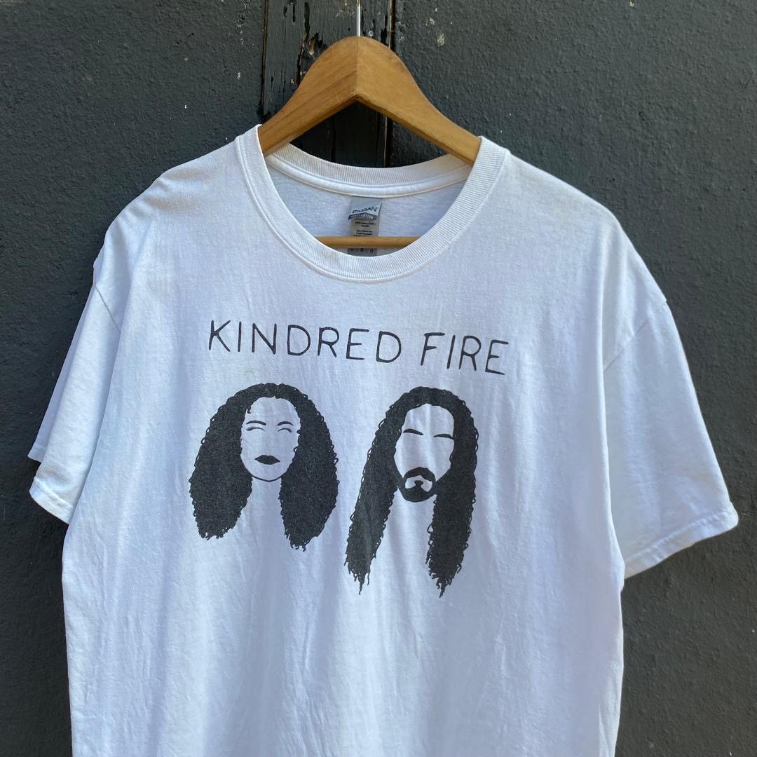 Band Tees Thrashed Kindred Fire Band Tee Size US L / EU 52-54 / 3 - 2 Thumbnail