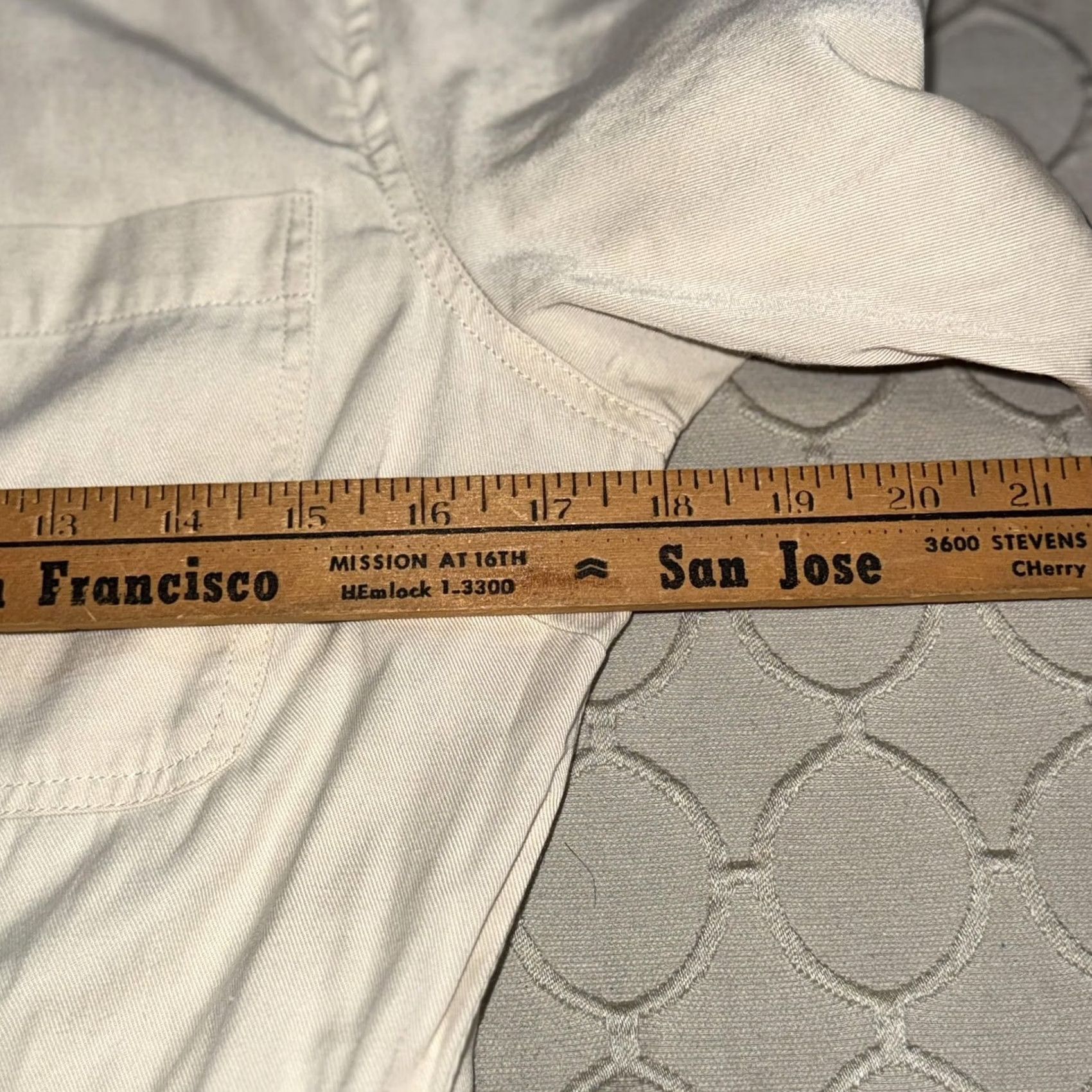 Marine Layer VINTAGE? Marine Layer Jumpsuit Womens Medium Beige Short Sleeve Button Front Utility Size 32" / US 10 / IT 46 - 7 Thumbnail