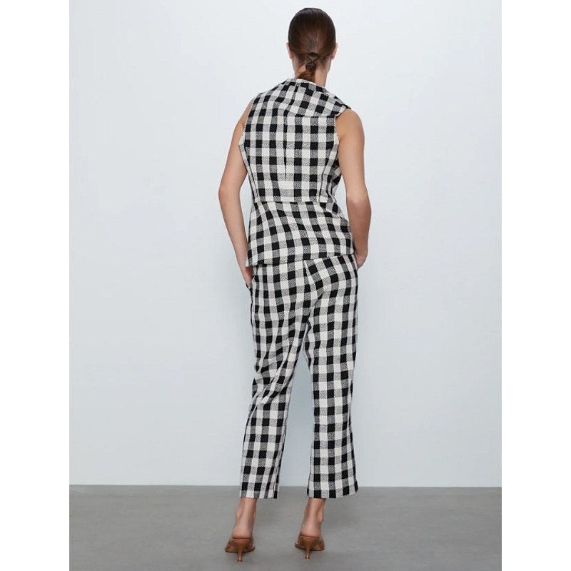 Zara ZARA Straight-Cut Pants NWT Size 26" / US 2 / IT 38 - 21 Thumbnail