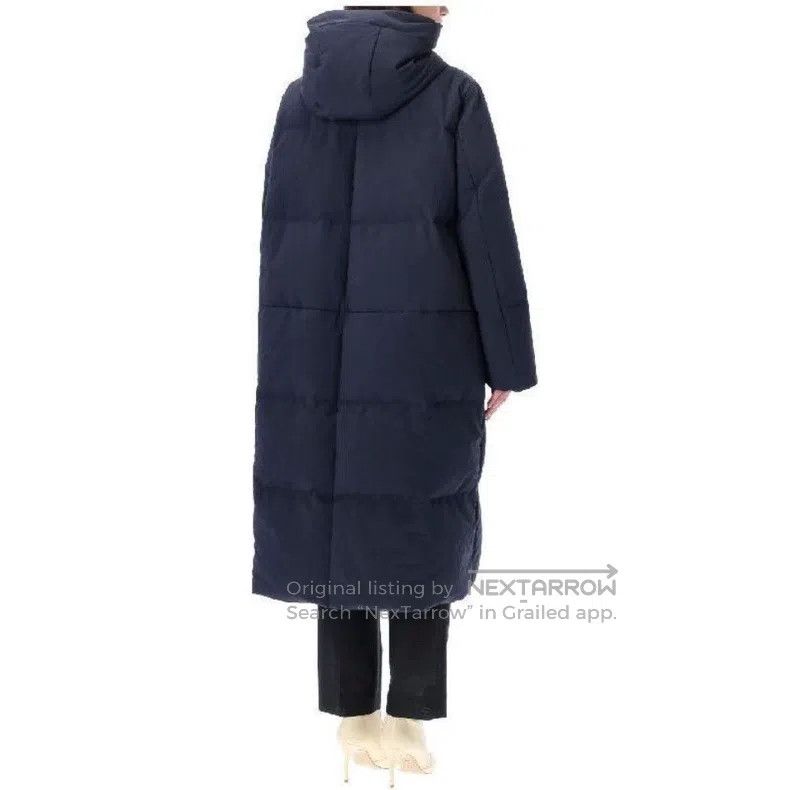 Jil Sander Jil Sander size 38 Navy Blue Zipper Puffy Down Jacket Size M / US 6-8 / IT 42-44 - 3 Thumbnail