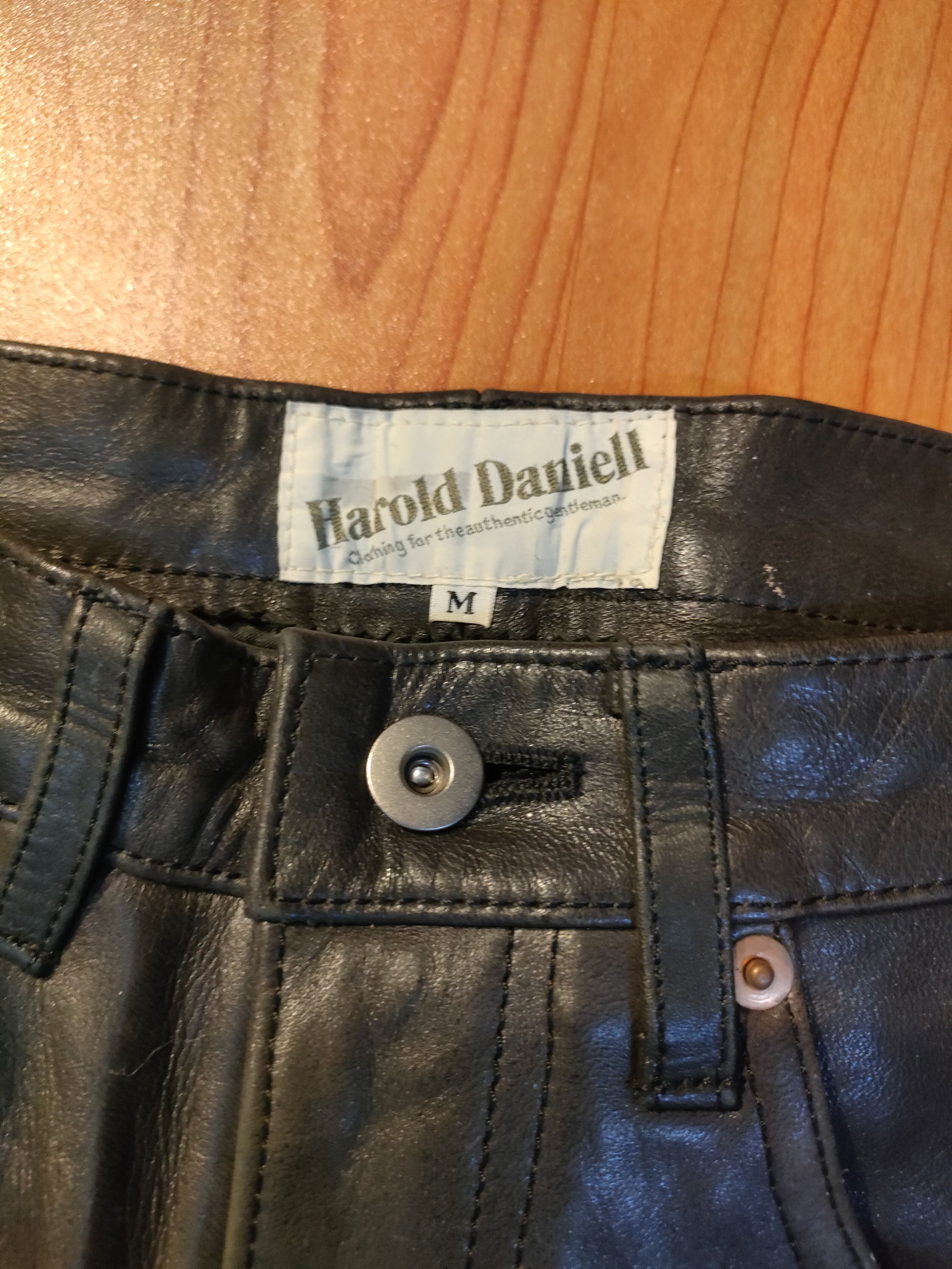 Danier Harold Daniell Leather Pants Size US 28 / EU 44 - 6 Thumbnail