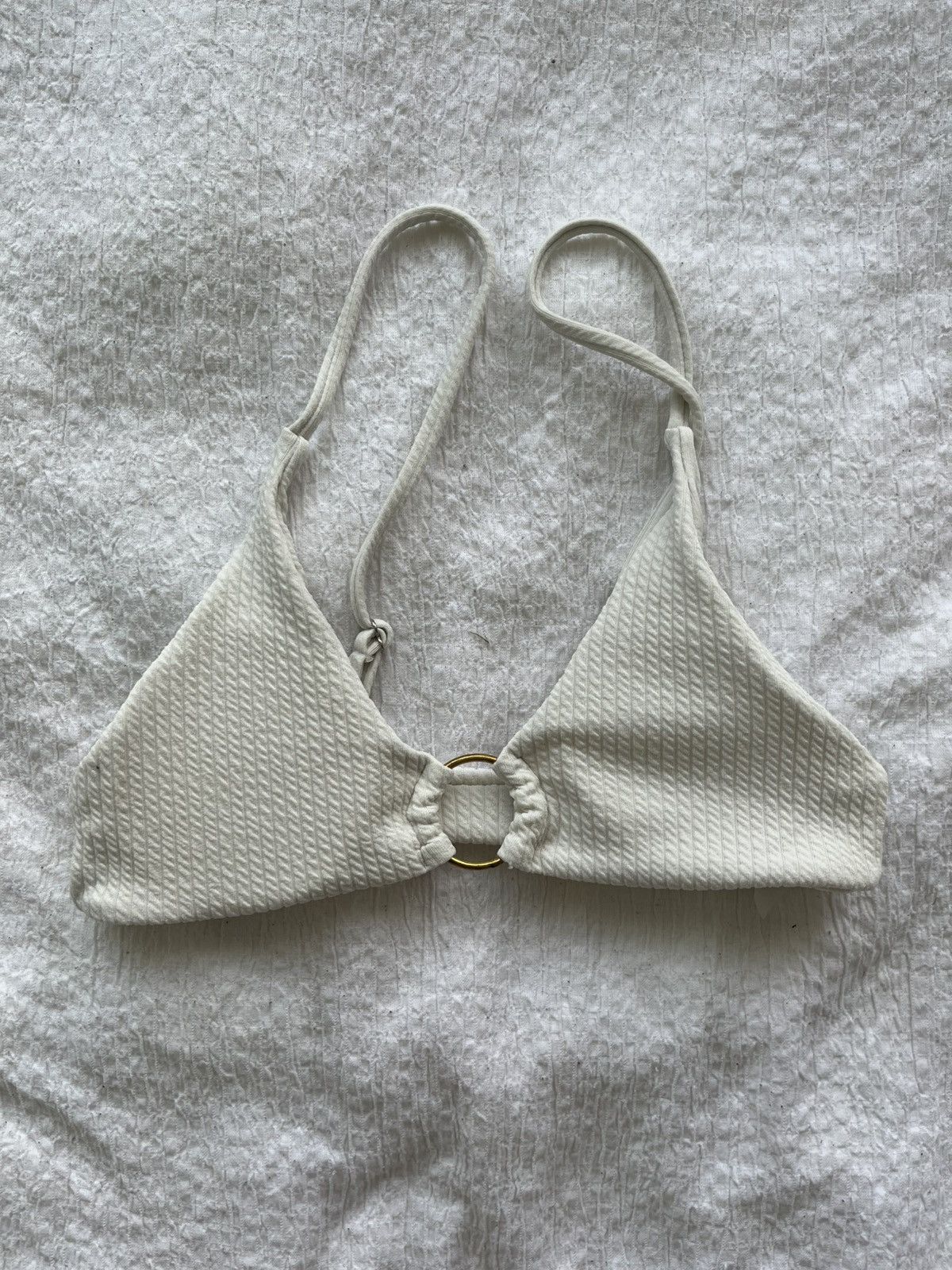 Shein WHITE BIKINI TOP Size S / US 4 / IT 40 - 1 Thumbnail