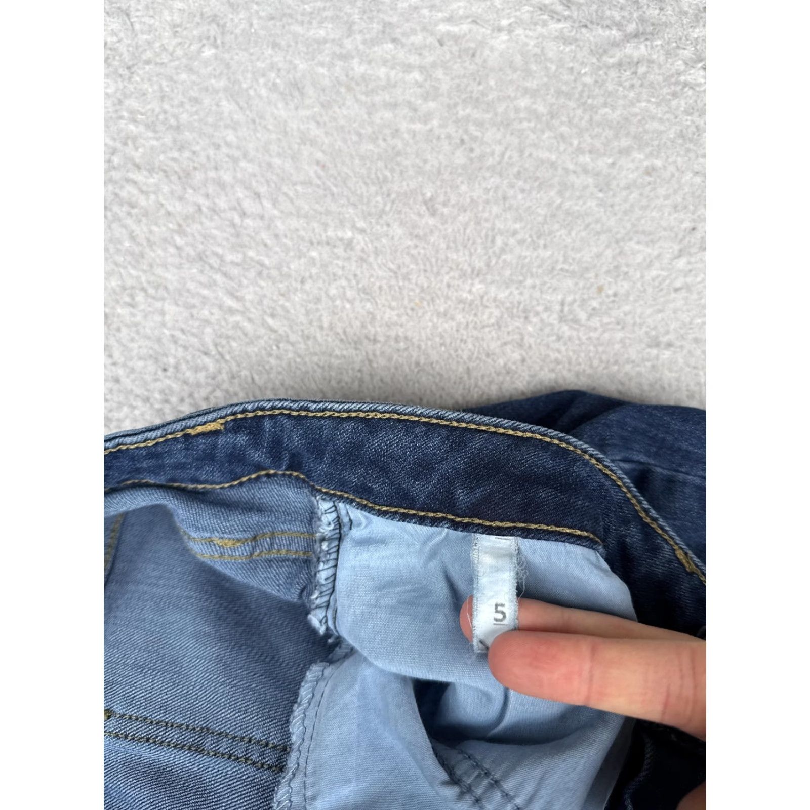 Lee Lee Bootcut Jeans Womens 31x33 Blue Med Wash Mid Rise Regular Fit Denim Western Size 24" / US 00 / IT 34 - 7 Thumbnail