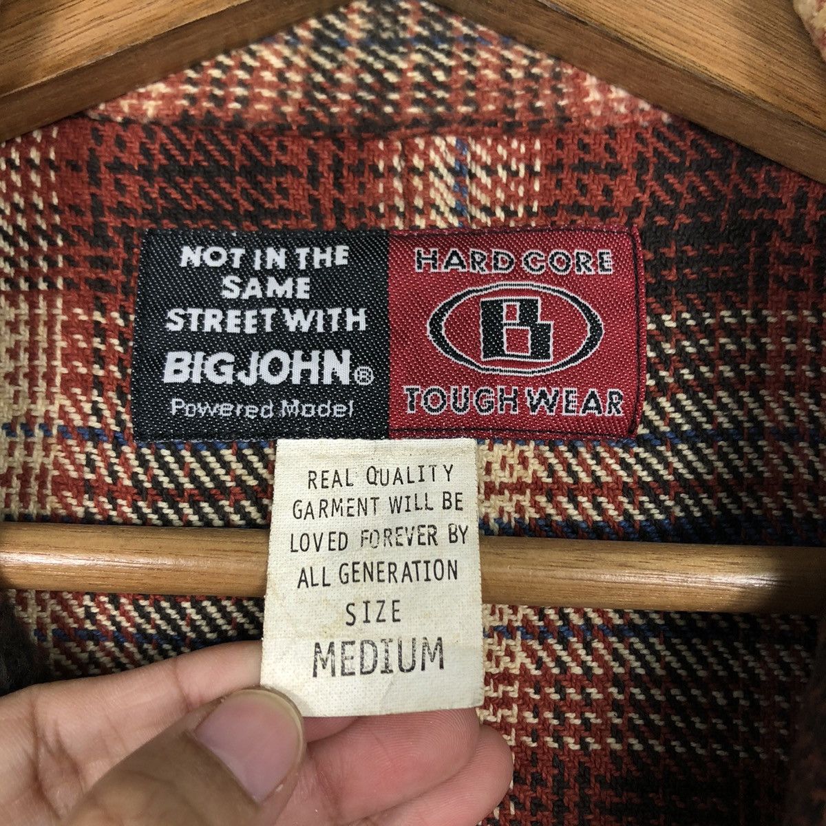 Japanese Brand 📌Hard Core Tough Wear Big John Zipper Worker Jacket Tartan Size US M / EU 48-50 / 2 - 19 Thumbnail