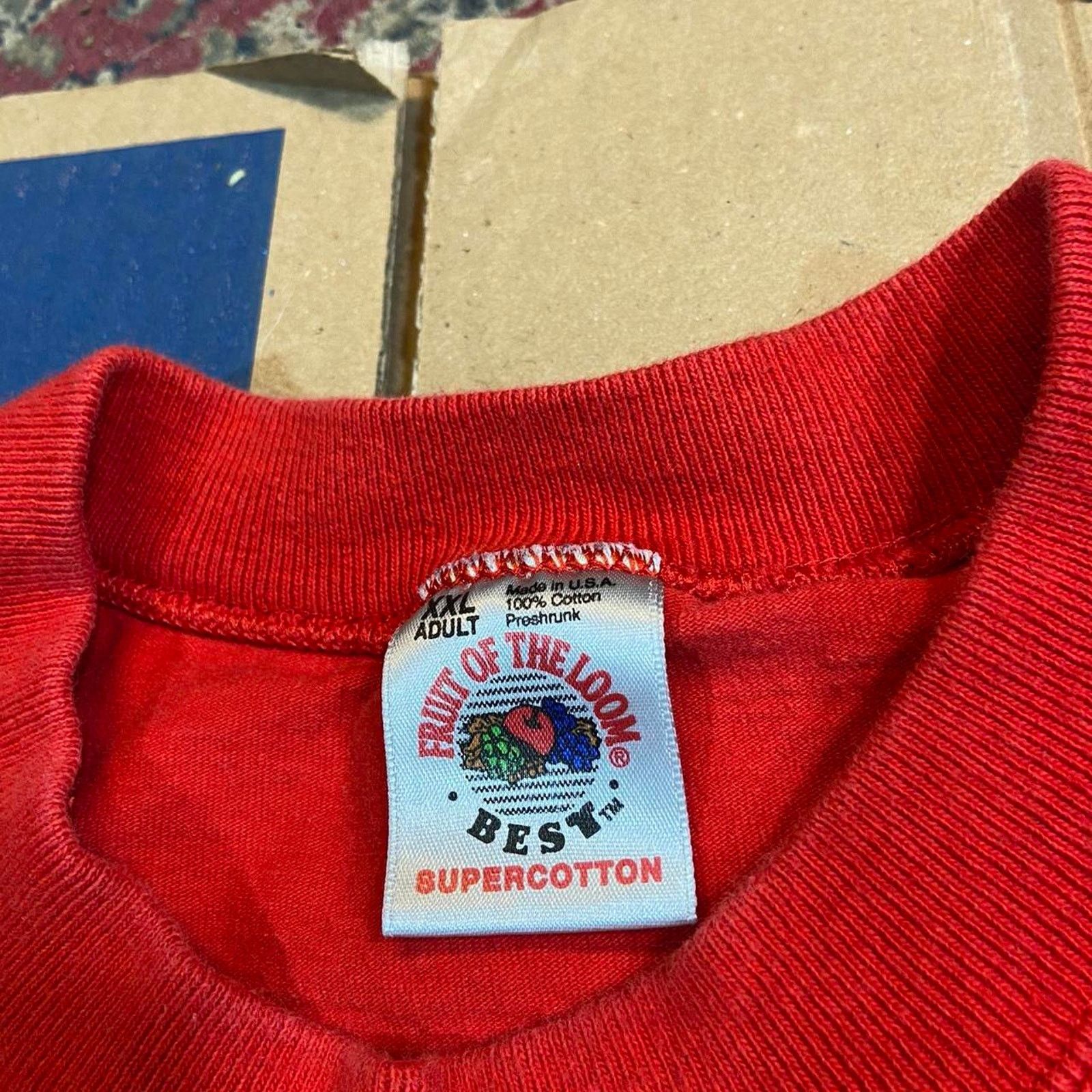 Fruit Of The Loom 90s kansas city chiefs football Size US XXL / EU 58 / 5 - 2 Thumbnail