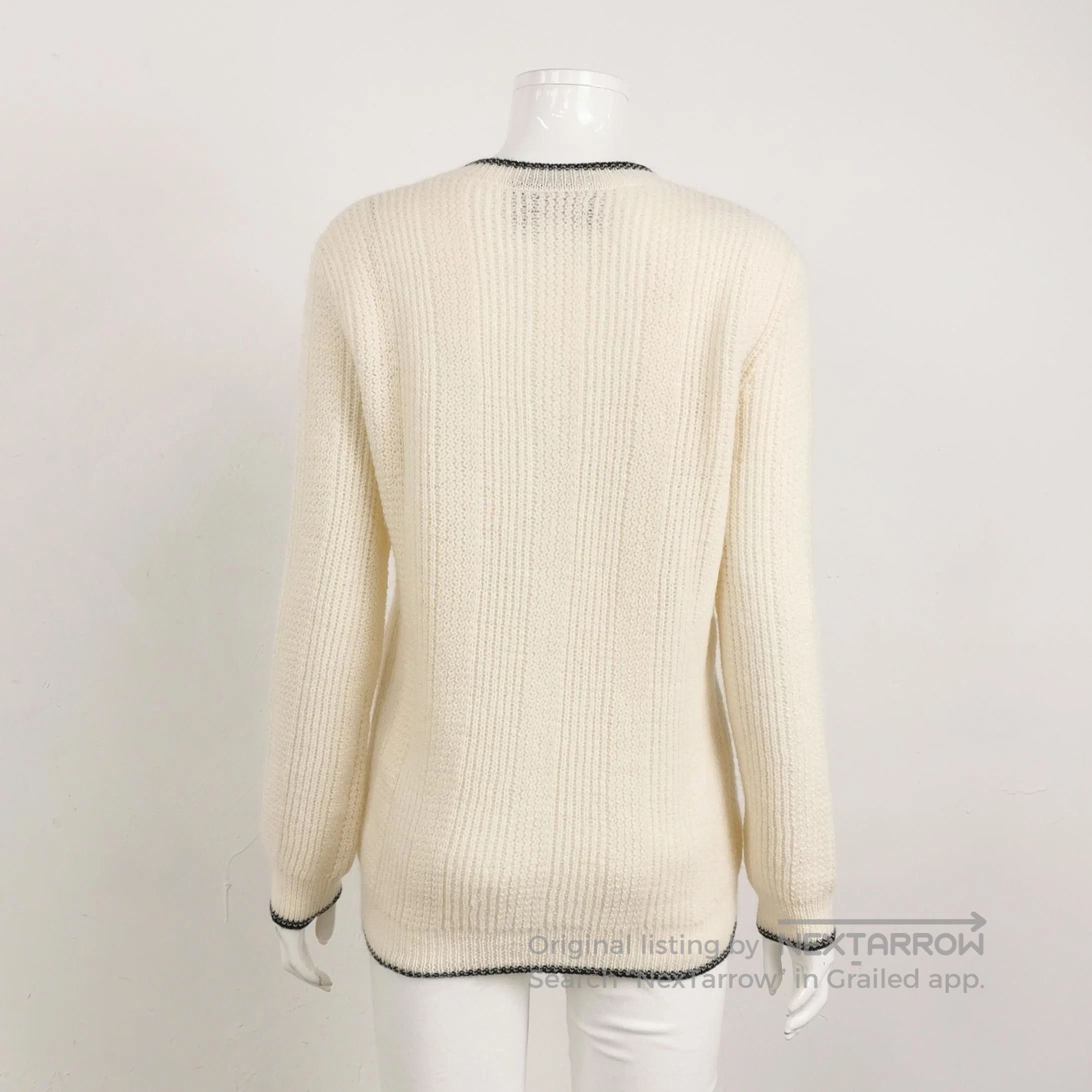 Gucci Gucci XS Wool Crewneck Sweater with Elephant. Size XS / US 0-2 / IT 36-38 - 1 Thumbnail