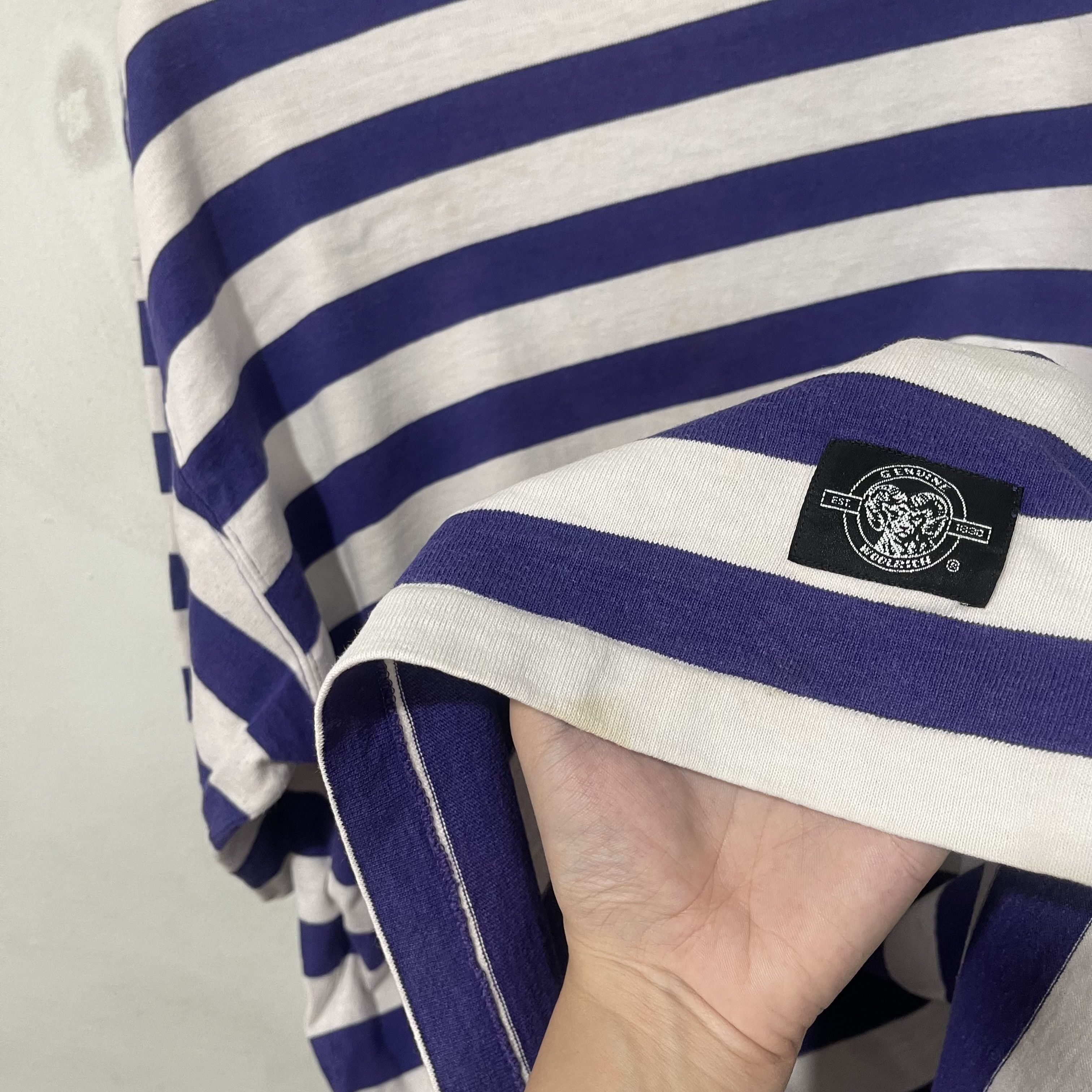 Vintage Vintage 90s Striped T-Shirt Size US L / EU 52-54 / 3 - 8 Thumbnail