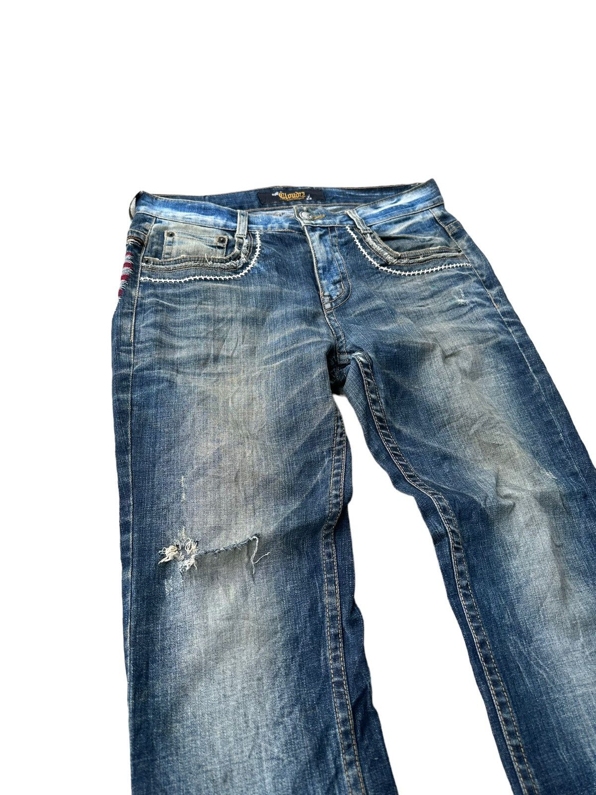 Hysteric Glamour 🔥archived🔥Cloud 72 denim jeans Size US 33 - 5 Thumbnail