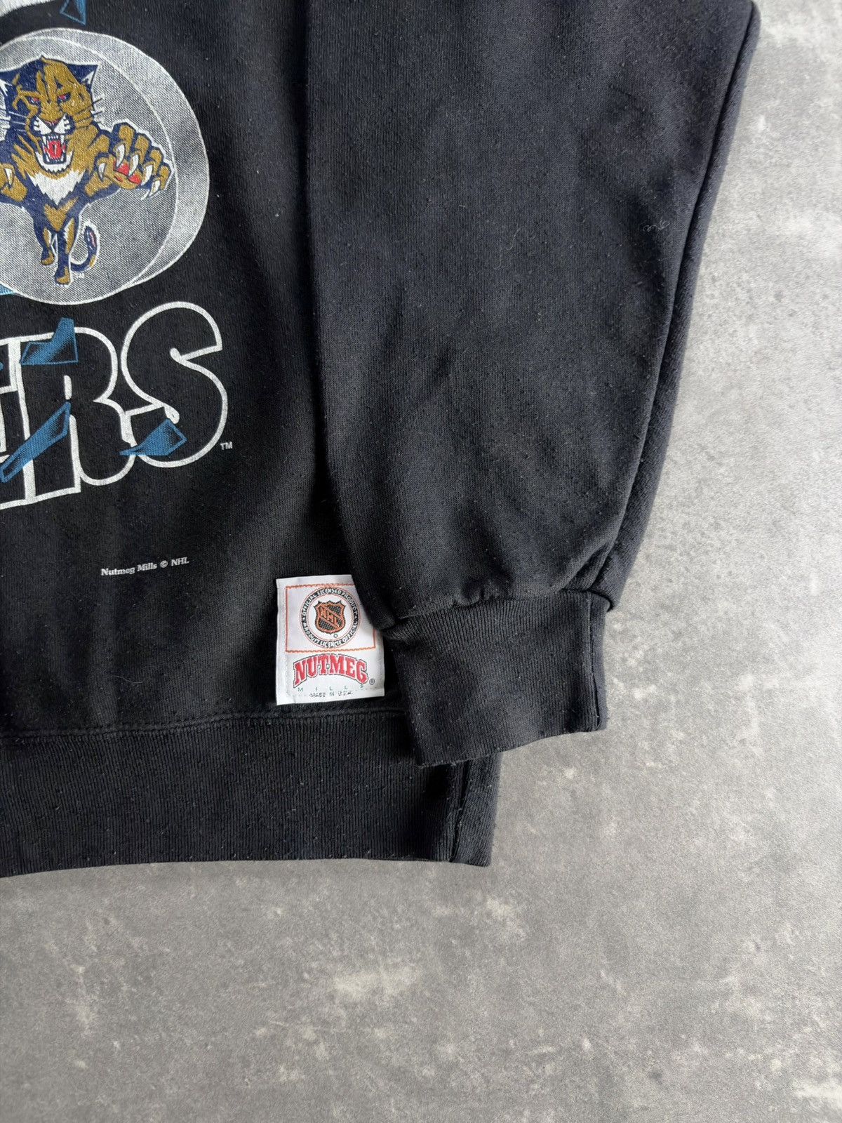 NHL 90s Nutmeg Florida Panthers Kick Ice! Crewneck Swearshirt M Size US M / EU 48-50 / 2 - 5 Thumbnail
