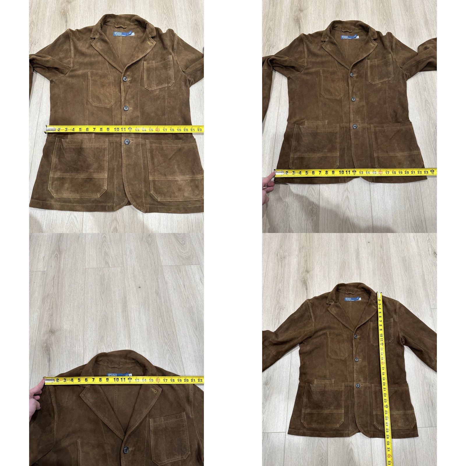 Polo Ralph Lauren Polo Ralph Lauren Goat Suede Utility Jacket Mens Brown Size Large Jacket Mens Brown Polo Ralph Lauren Goat Suede Utility Jacket Regular Size L Size US L / EU 52-54 / 3 - 11 Thumbnail