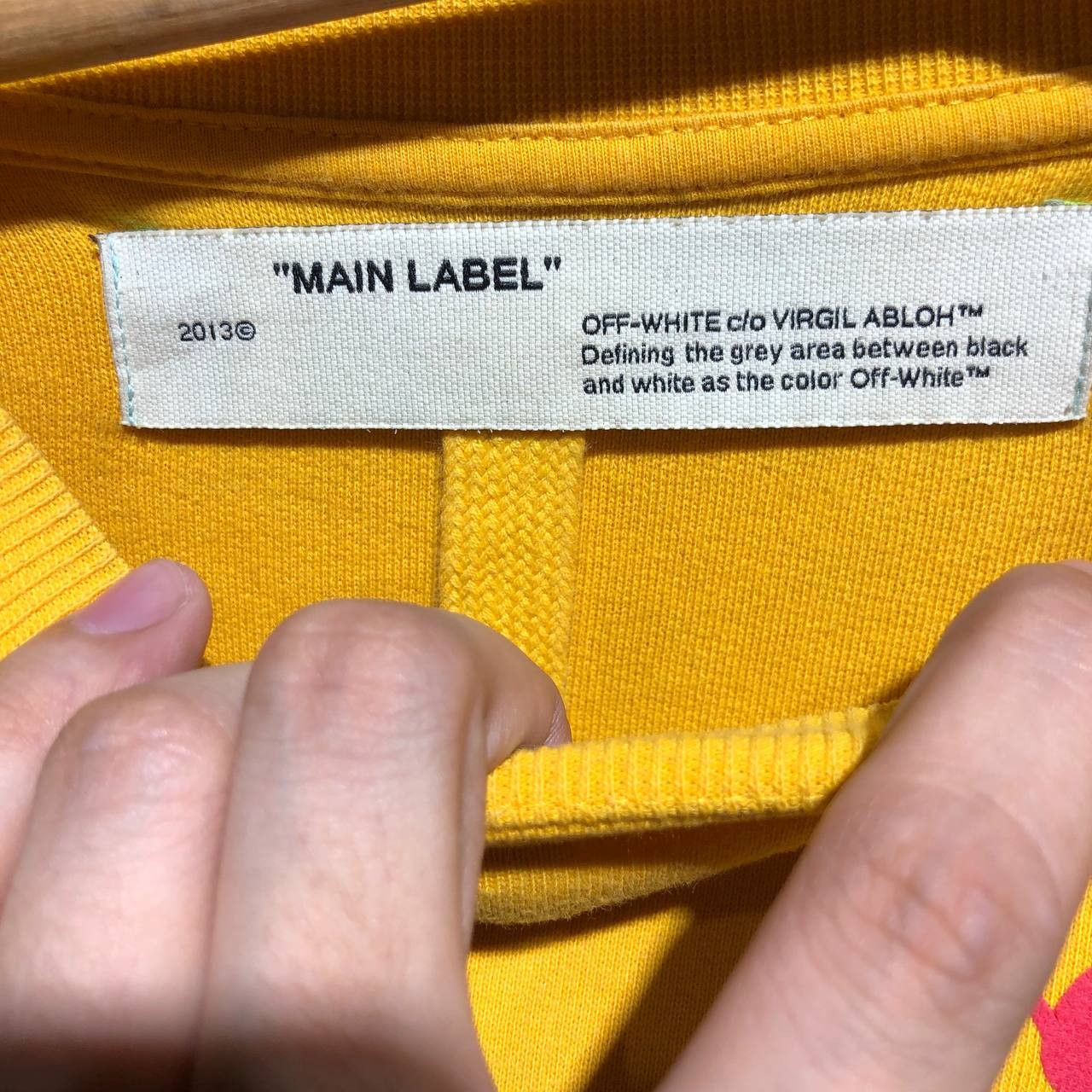 Off-White Off-White Industrial Y013 Incomp Sweatshirt fit 3XL Size US XXL / EU 58 / 5 - 8 Thumbnail