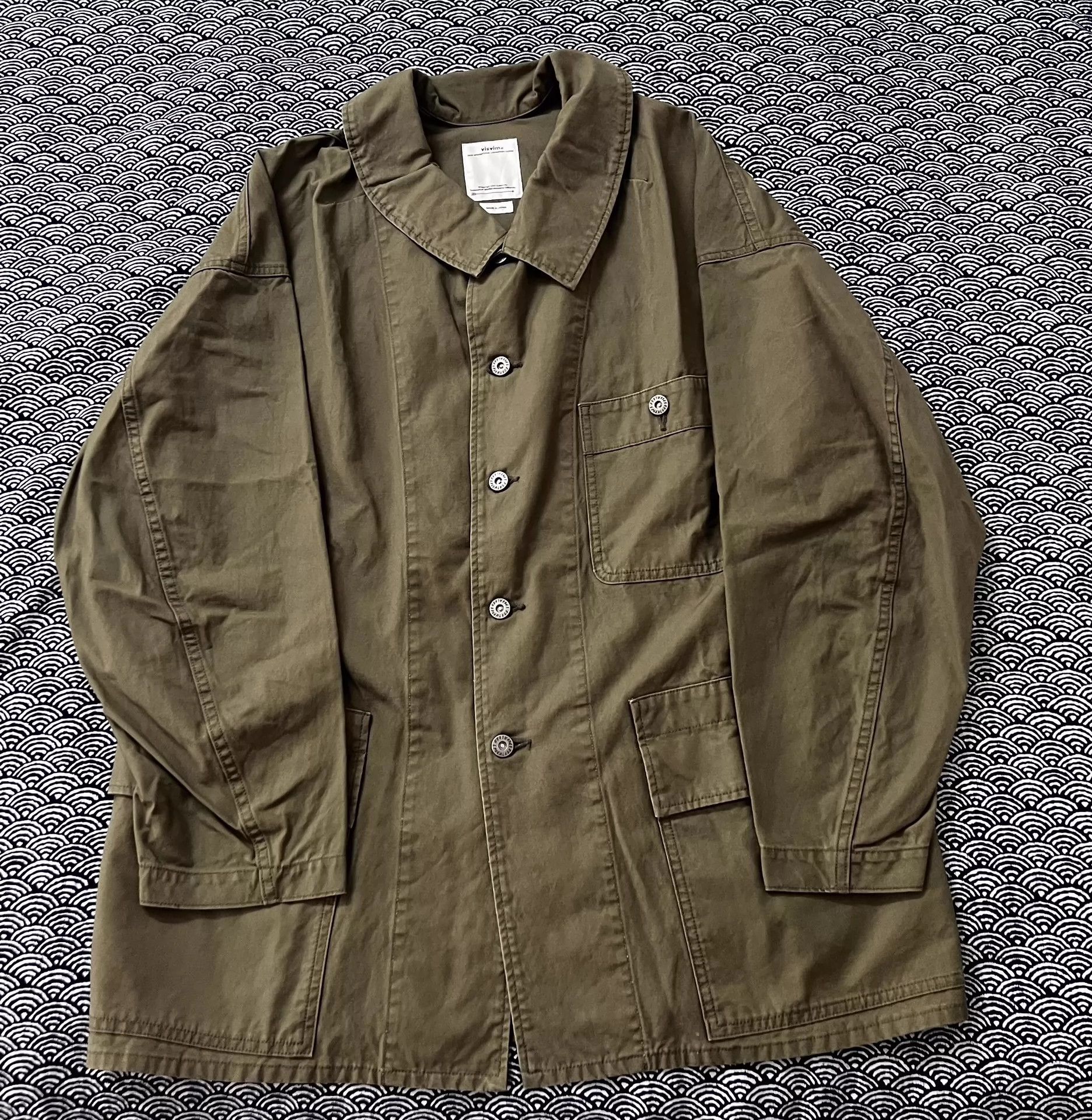 ジャケット・アウター visvim ict MACRAY COVERALL CRASH Samplekickz / MR..SK » VISVIM MACRAY COVERALL CRASH 22SS