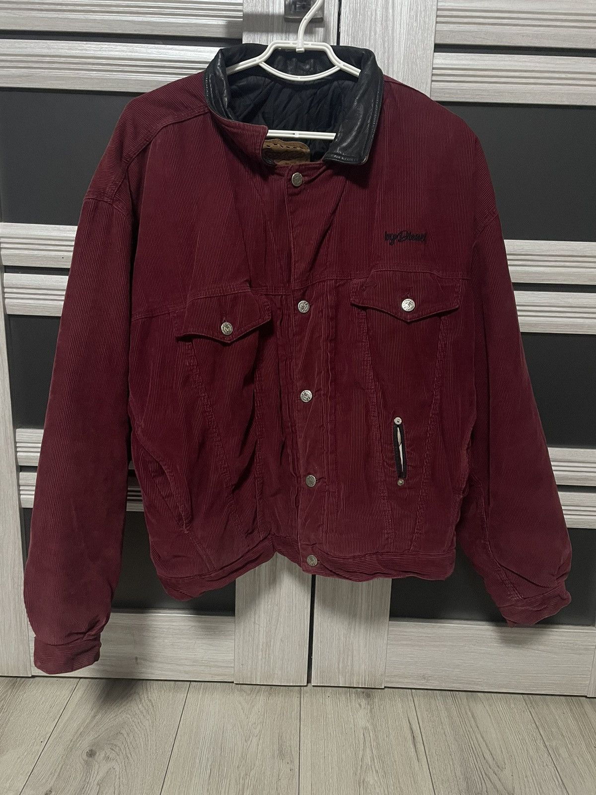 Diesel Vintage Rare Diesel Corduroy Distressed Jacket Velvet Size US L / EU 52-54 / 3 - 1 Thumbnail