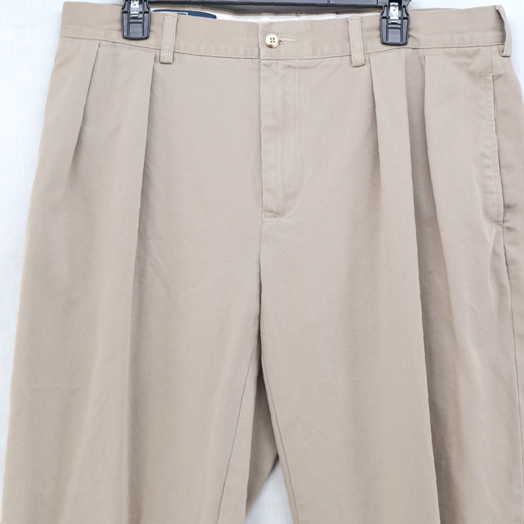 Ralph Lauren VTG Polo Ralph Lauren Ethan Pants Mens 36x33 Khaki Classic Fit Chino Office Wear Size US M / EU 48-50 / 2 - 3 Thumbnail