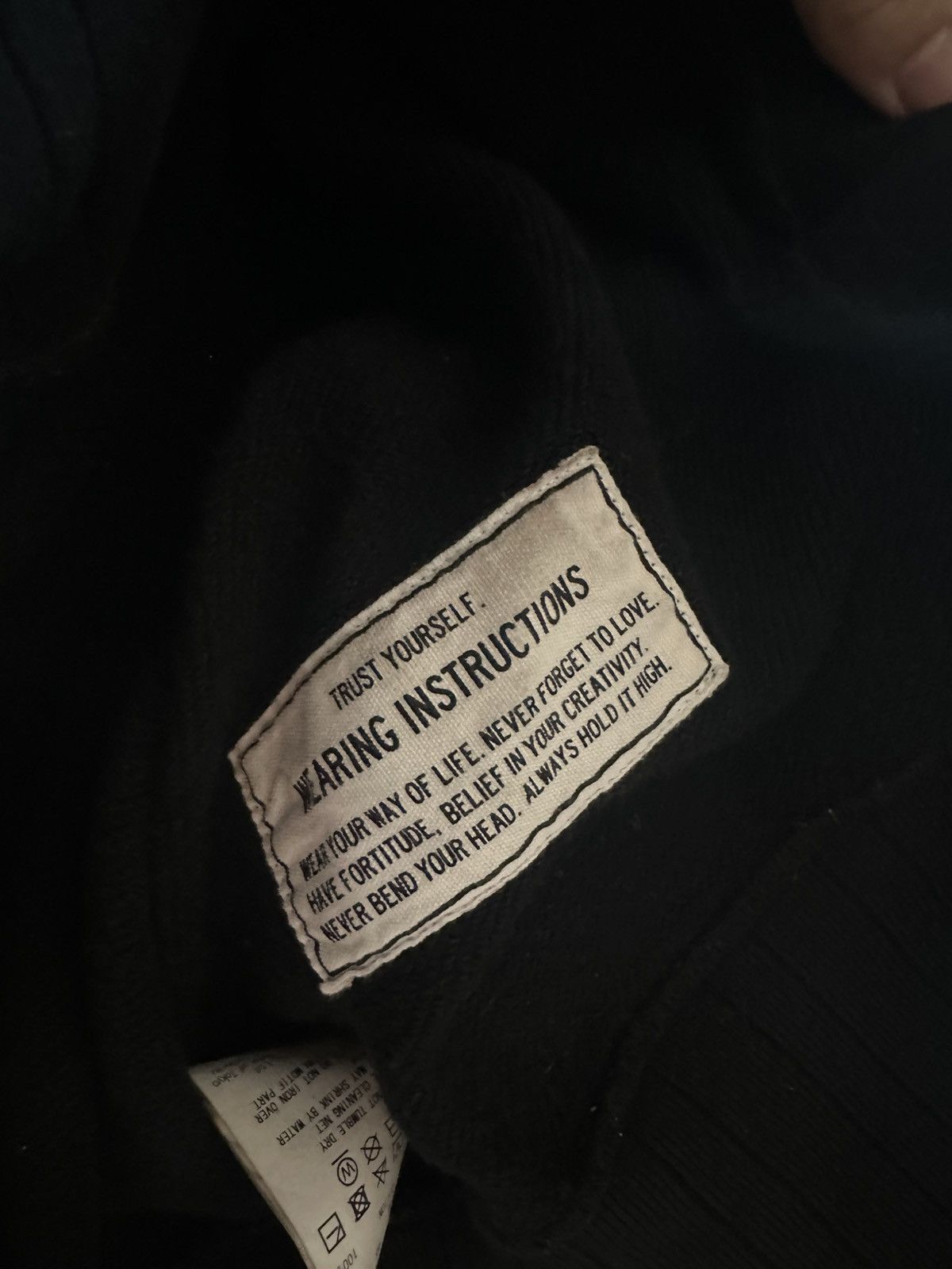 Maison MIHARA YASUHIRO MMY Distressed Suspender Sweatshirt Size US XL / EU 56 / 4 - 7 Thumbnail