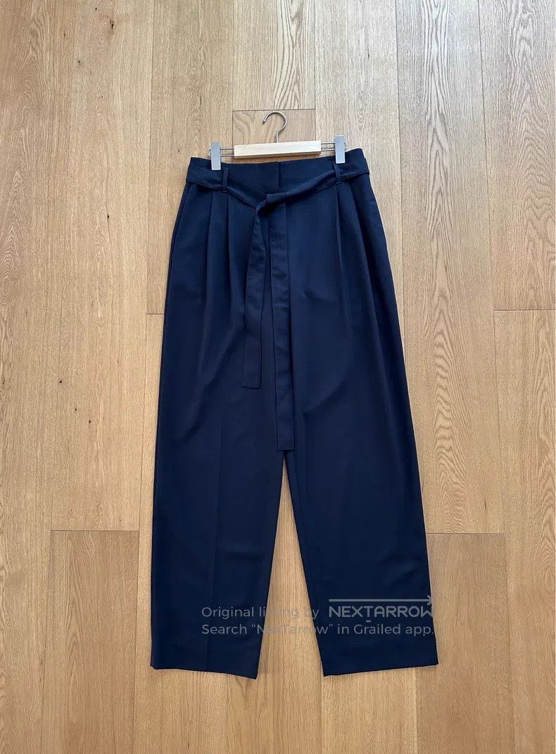 The Row The Row size 2 Navy blue wool trousers Size 24" / US 00 / IT 34 - 1 Thumbnail