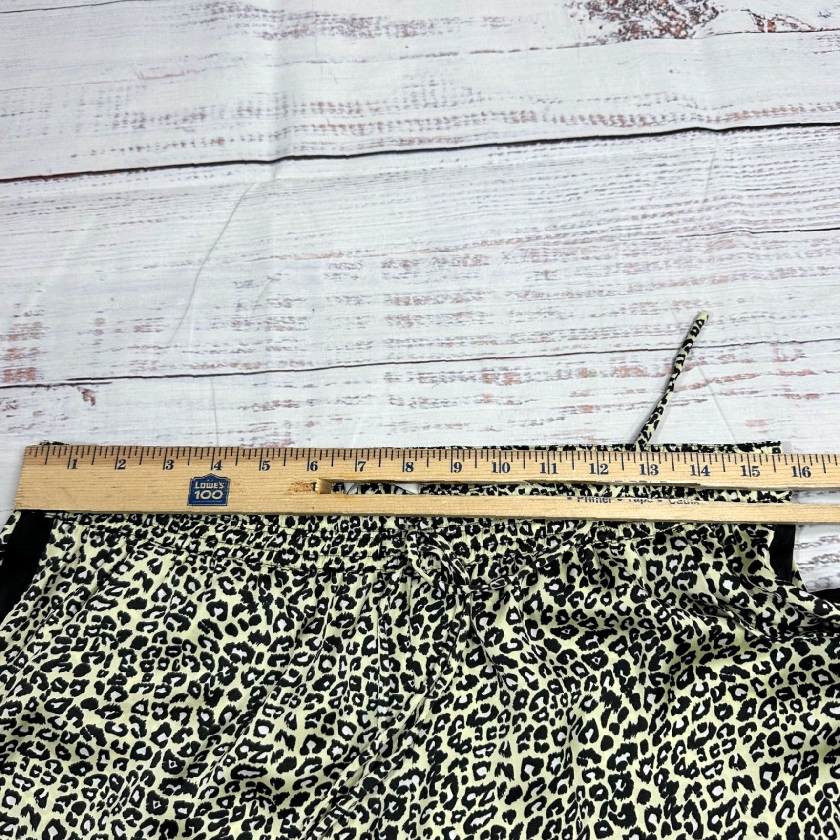 Maison Scotch Maison Scotch Womens Pants Miami Deco Leopard Print Pull On Sz 3 Green Black Size 26" / US 2 / IT 38 - 5 Thumbnail