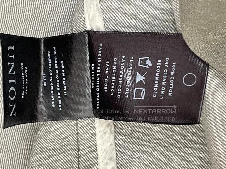 Fear of God Fear of God Limited Denim Jacket. Size US M / EU 48-50 / 2 - 5 Thumbnail