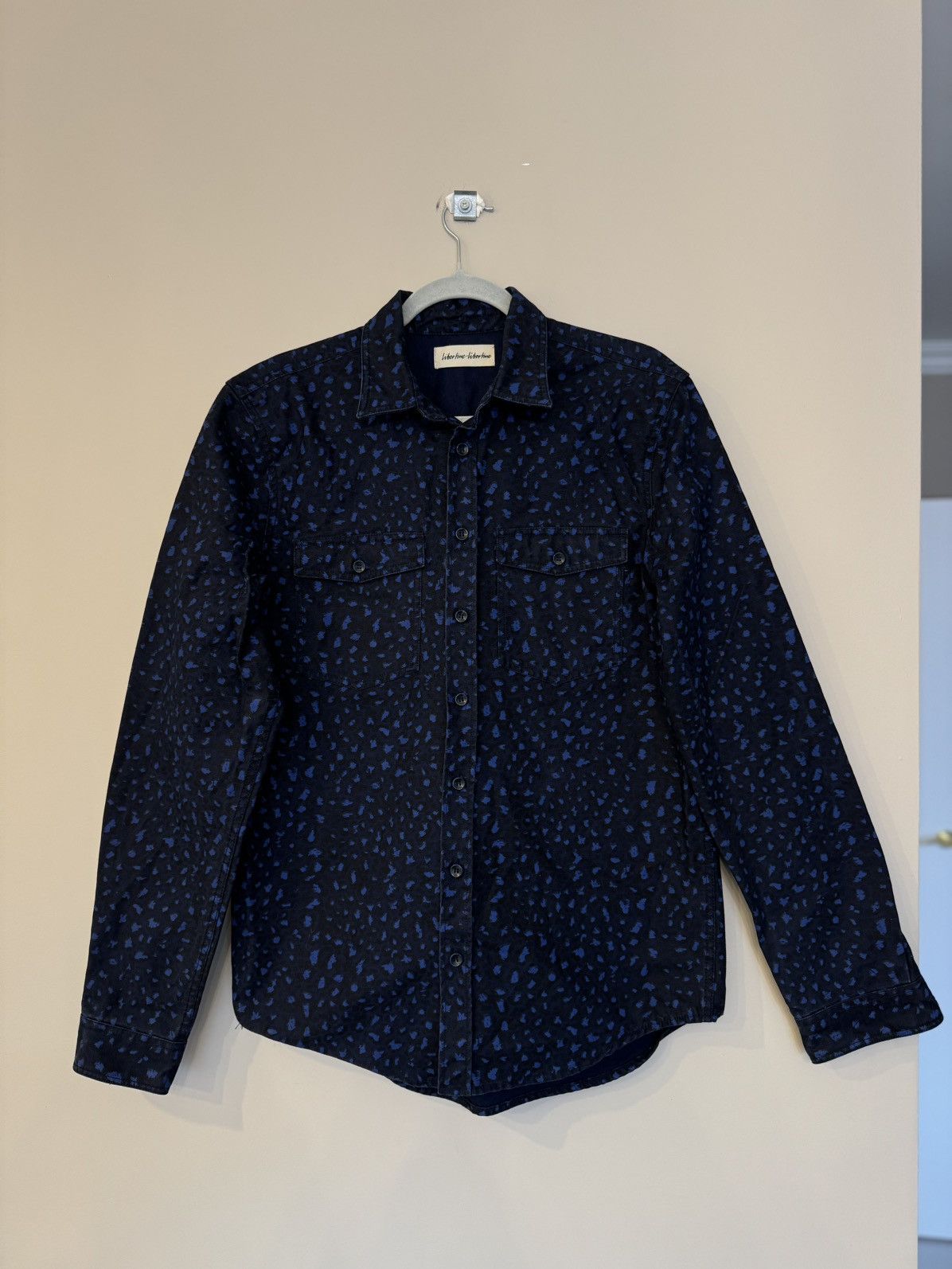 Libertine-Libertine Libertine Libertine overshirt jacket navy howl over shirt Size US M / EU 48-50 / 2 - 1 Thumbnail