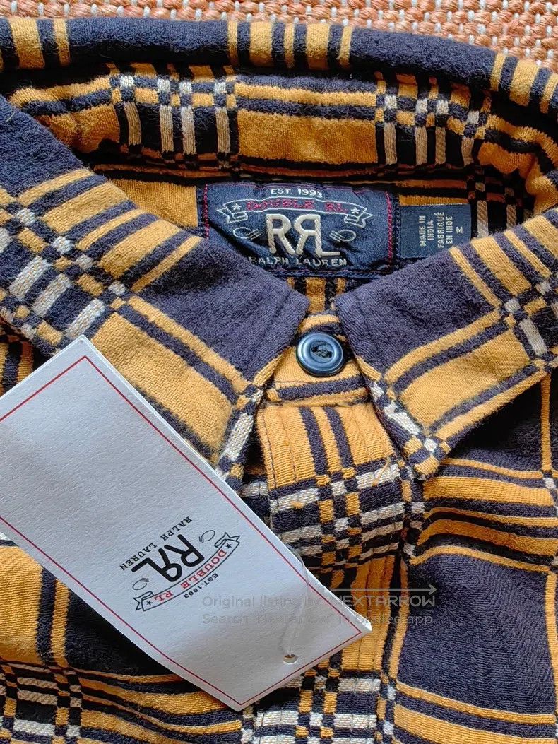 RRL Ralph Lauren RRL Ralph Lauren Long-sleeved denim shirt Size US M / EU 48-50 / 2 - 3 Thumbnail