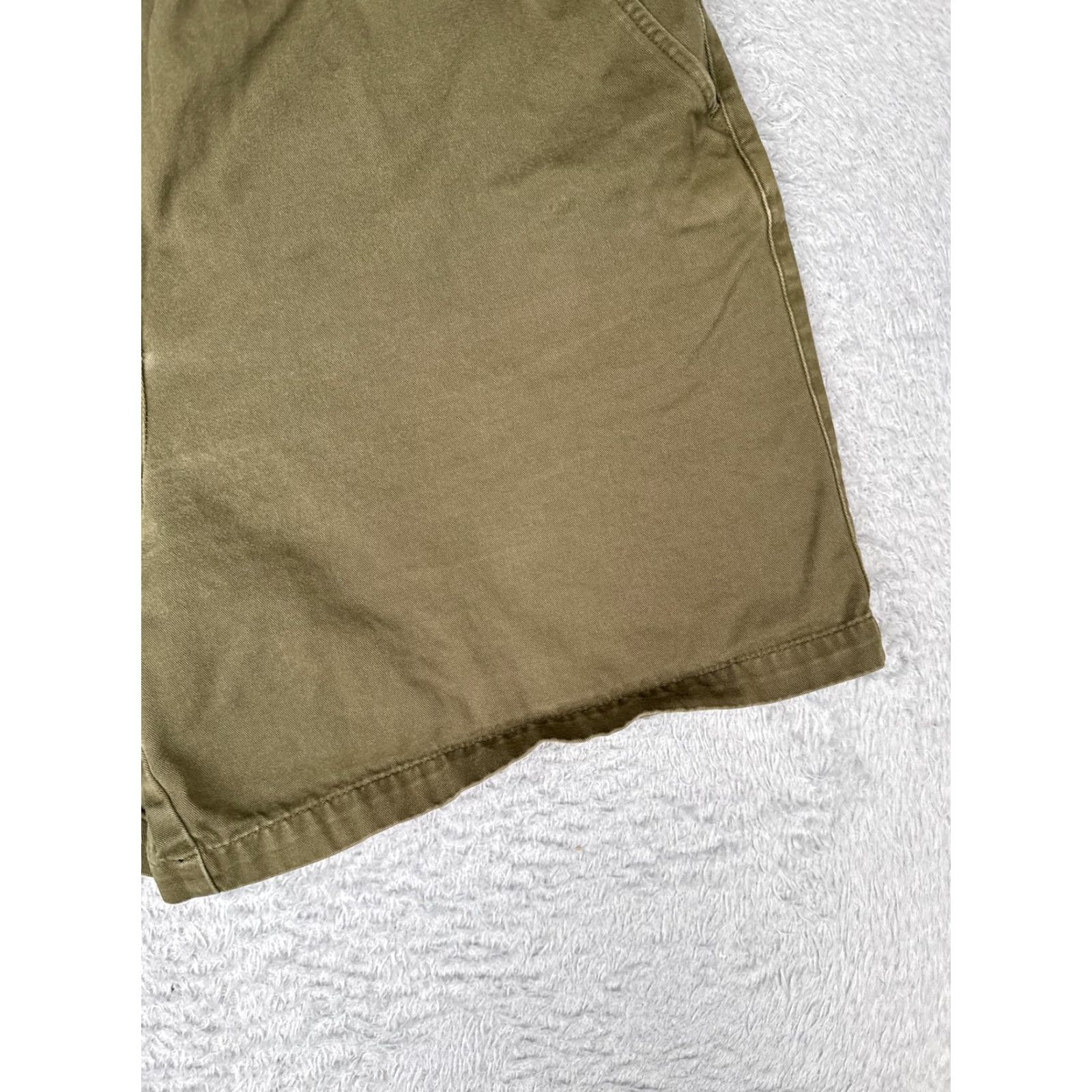 Ralph Lauren VINTAGE Lauren Ralph Lauren Shorts Womens 16 Green Khaki Chino Cotton Walking Casual Shirt Mens Girls? Size 38" / US 16 / IT 52 - 2 Thumbnail