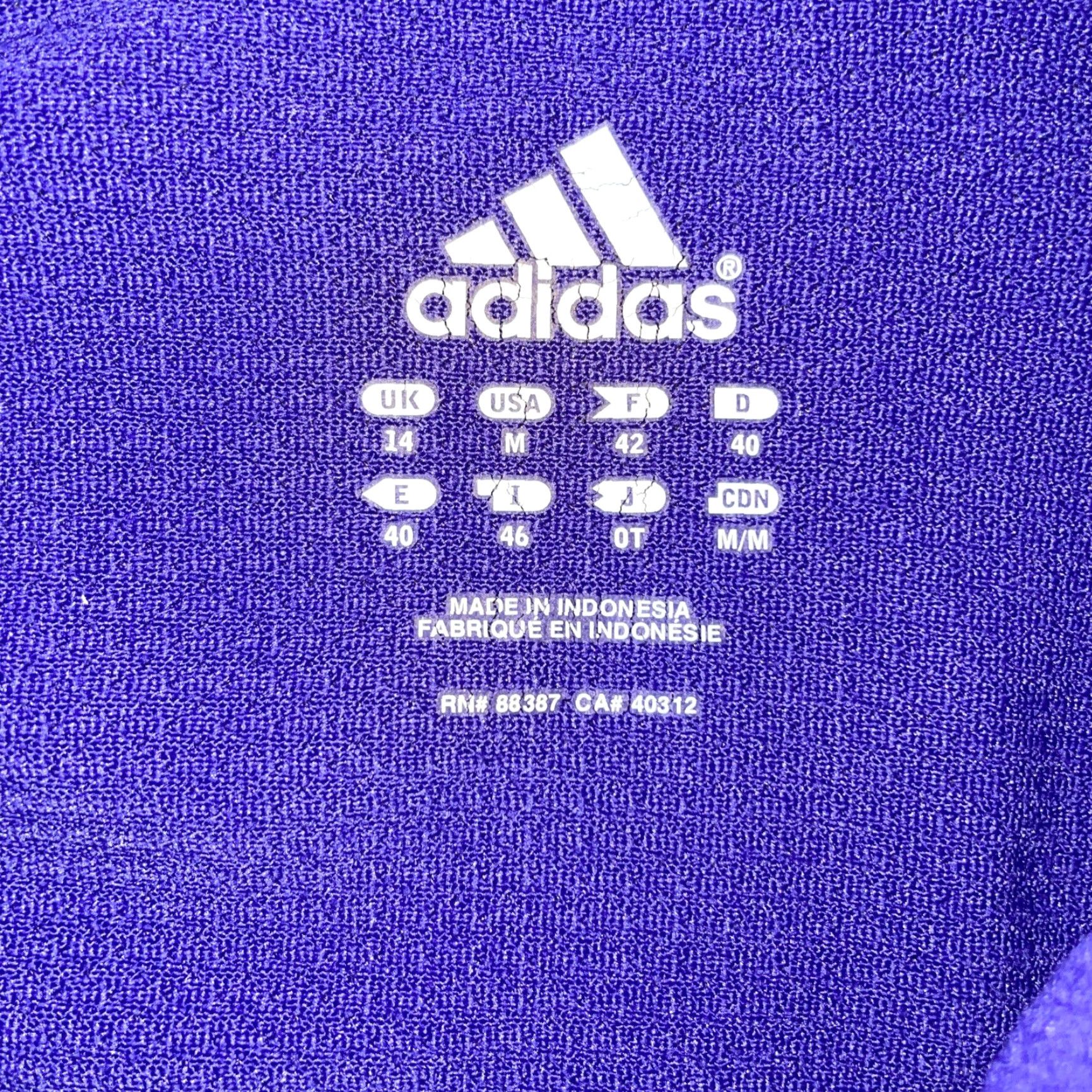Adidas Adidas Jacket Womens M Full Zip Purple Climacool Athletic Style Size M / US 6-8 / IT 42-44 - 4 Thumbnail