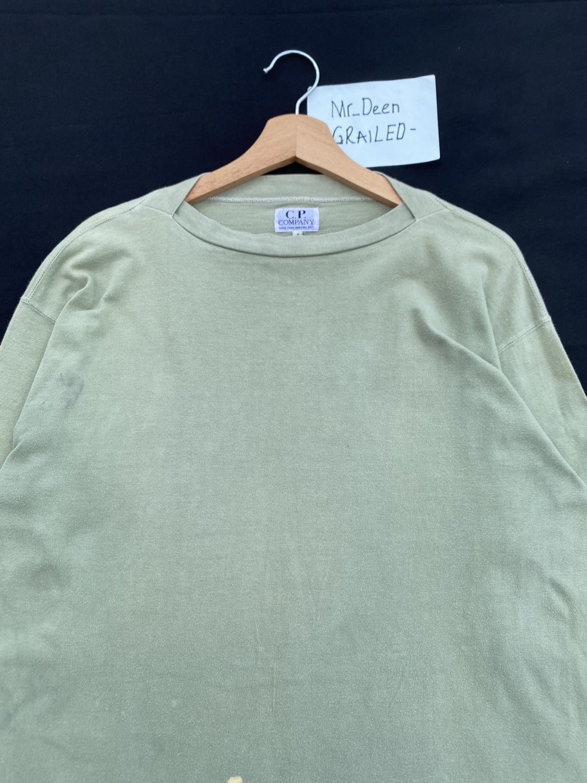 C.P. Company Vintage C.P Company Spring Summer 1991 Longsleeve Tshirt Size US L / EU 52-54 / 3 - 6 Thumbnail