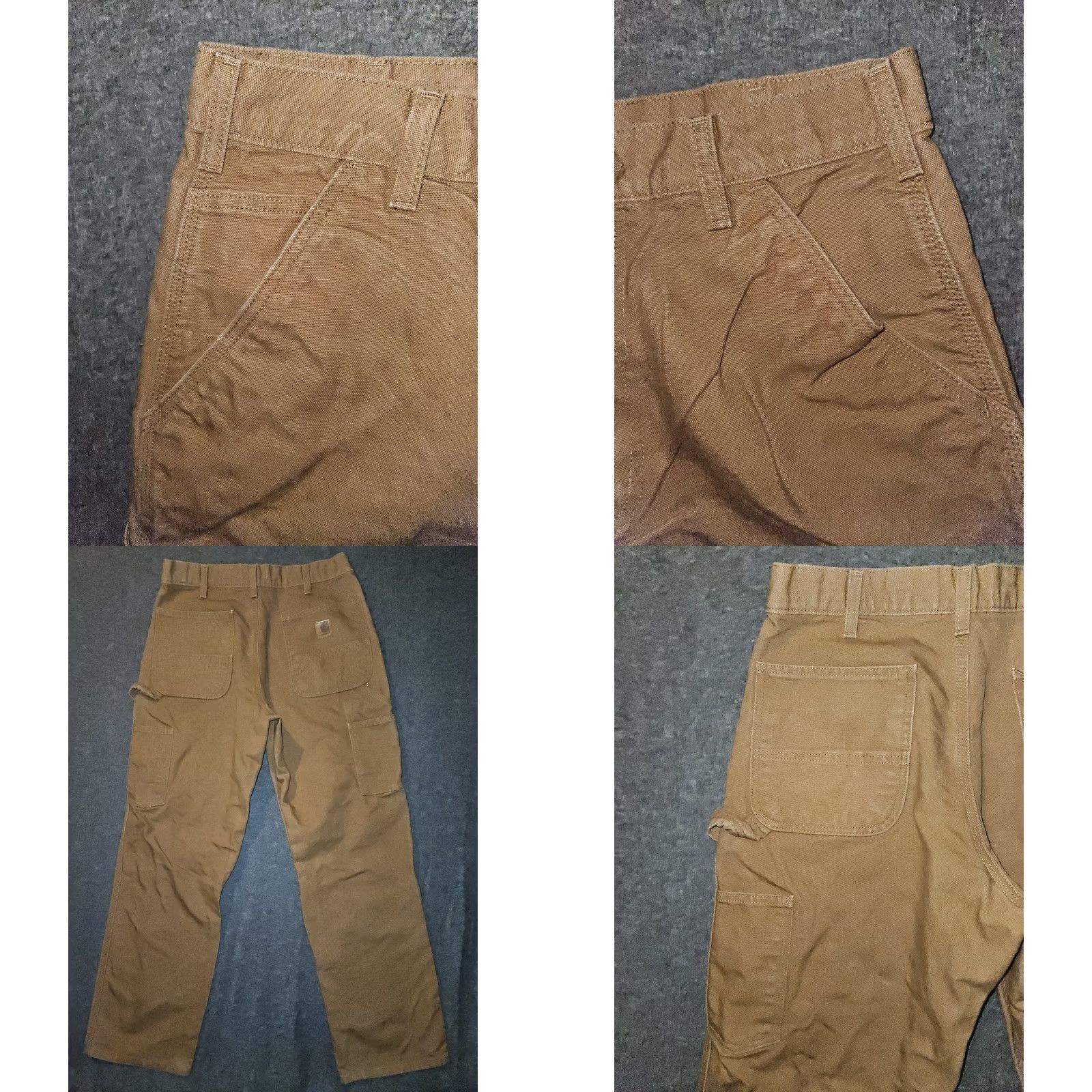 Carhartt Carhartt Jeans Caprpenter Canvas Brown High Rise 32x32 Men's Regular 31in Inseam Logo Workwear Relaxed Straight Shirt? Size US 32 / EU 48 - 8 Thumbnail