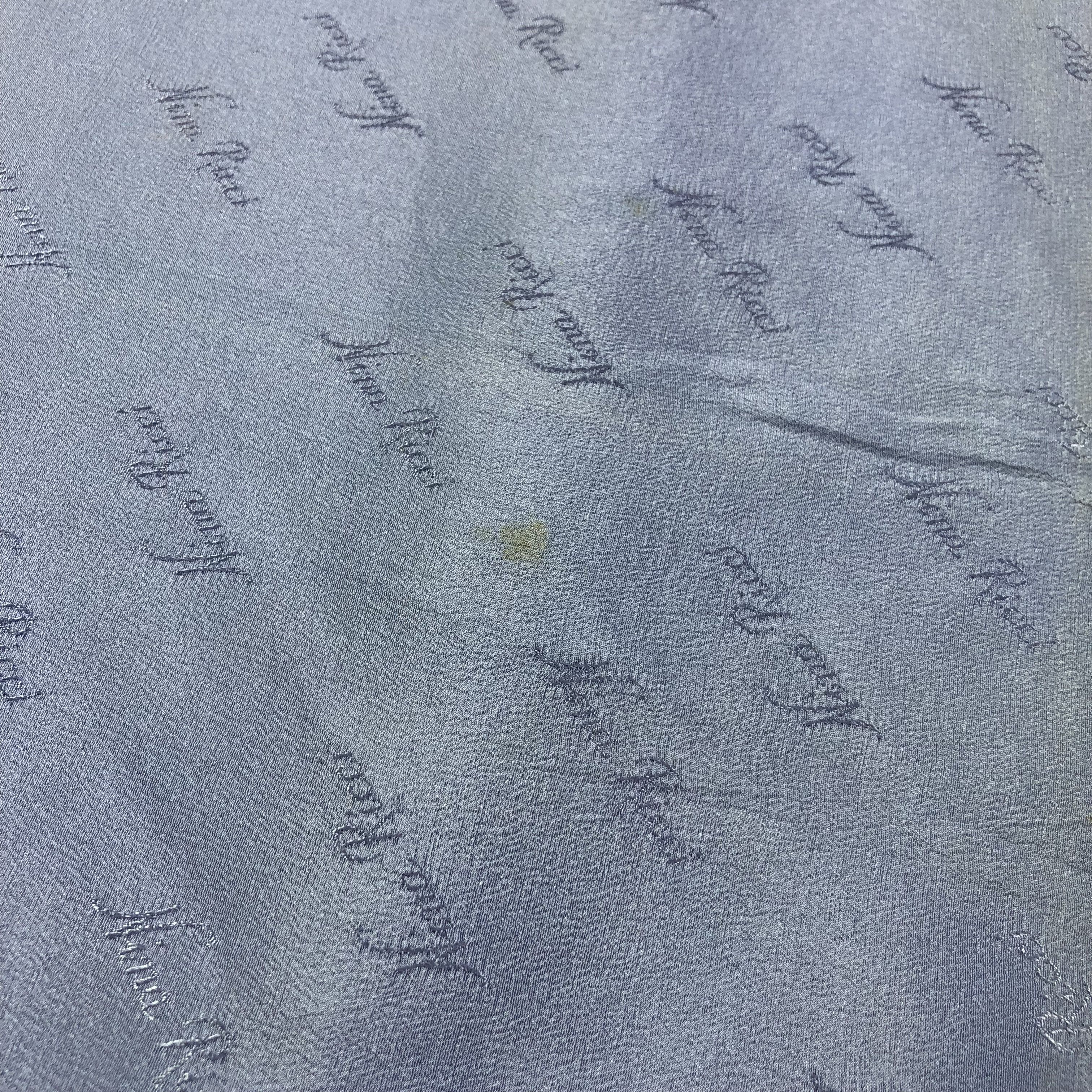 Nina Ricci Vintage Nina Ricci Luxury Hand Rolled Silk Scarf M502 Size ONE SIZE - 8 Thumbnail