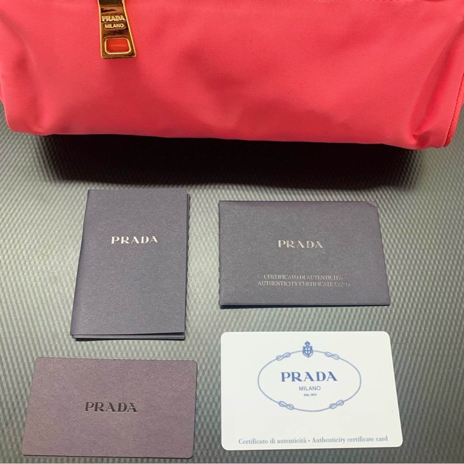 Prada PRADA BN1834 Tessuto Saffiano Nylon Shoulder Bag Peonia Pink Size ONE SIZE - 12 Thumbnail
