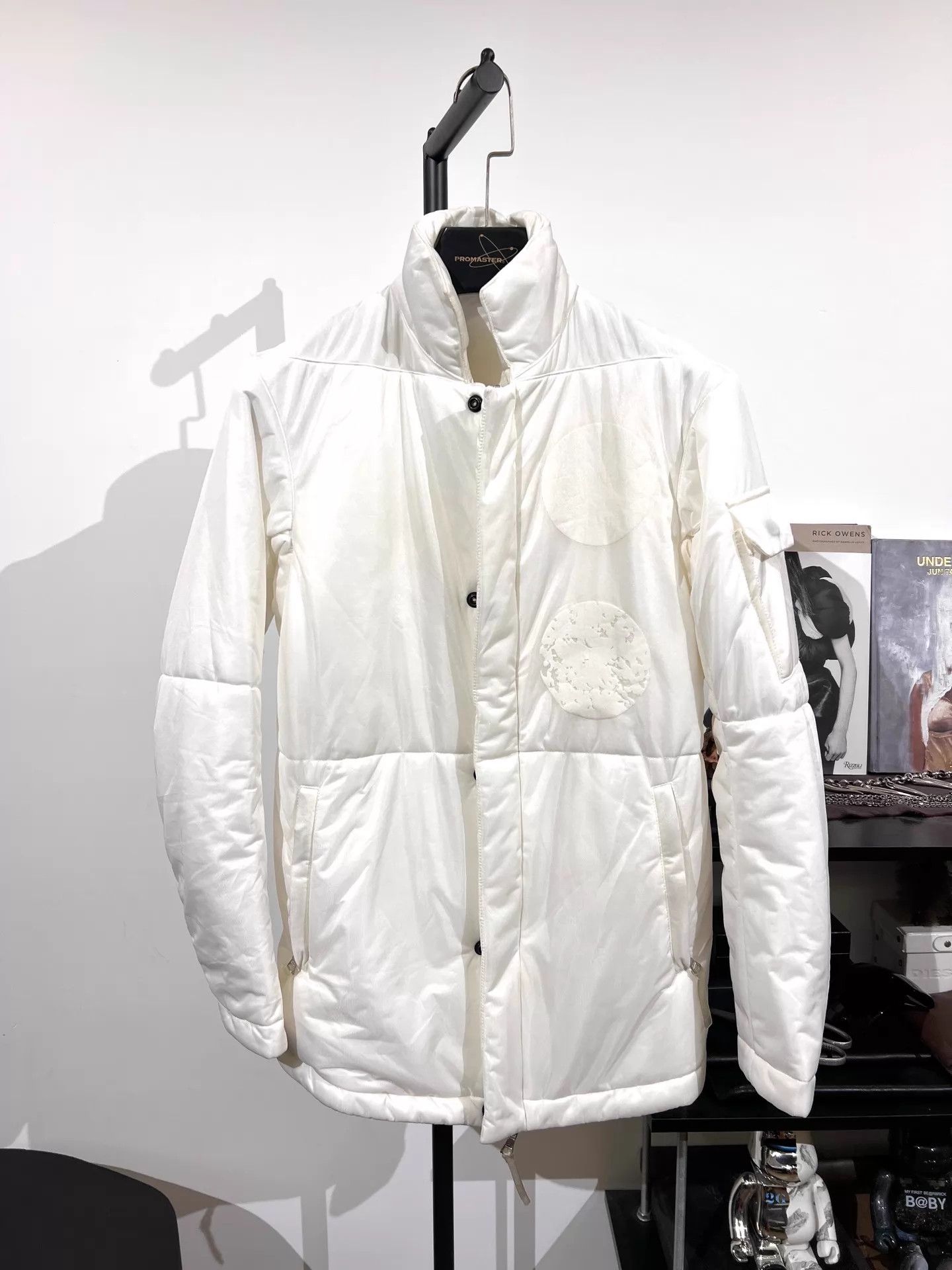 Boris Bidjan Saberi BBS 11by Quilted Stand Collar S Jacket Size US S / EU 44-46 / 1 - 2 Thumbnail
