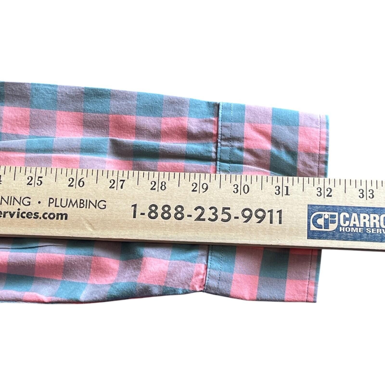 J.Crew J.Crew Men’s XL Orange Gray Check Button Down Shirt CLEAN! Size US XL / EU 56 / 4 - 7 Thumbnail