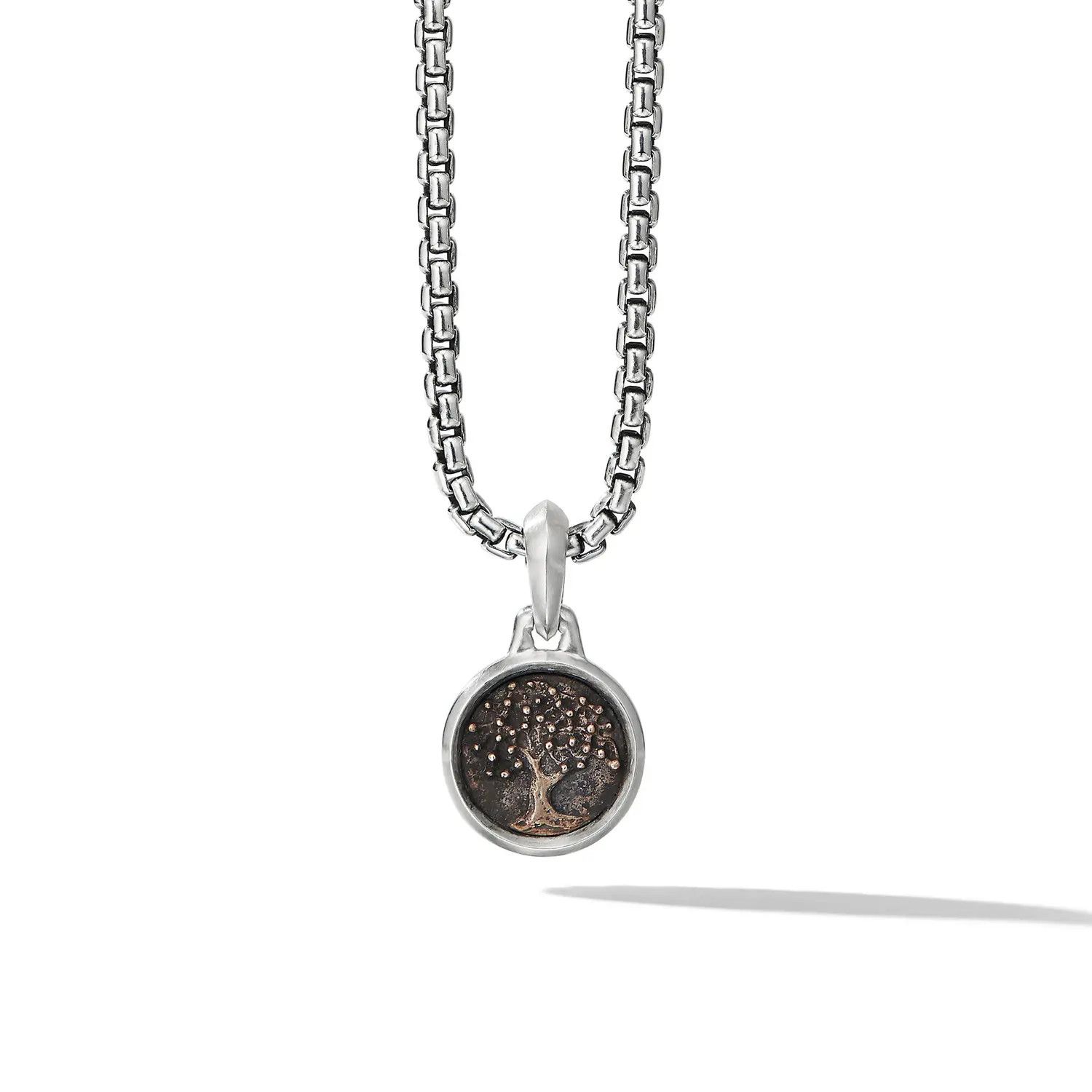 David Yurman o1w1db10526 Size:OS/ Tree of Life Amulet in Silver Size ONE SIZE - 1 Thumbnail