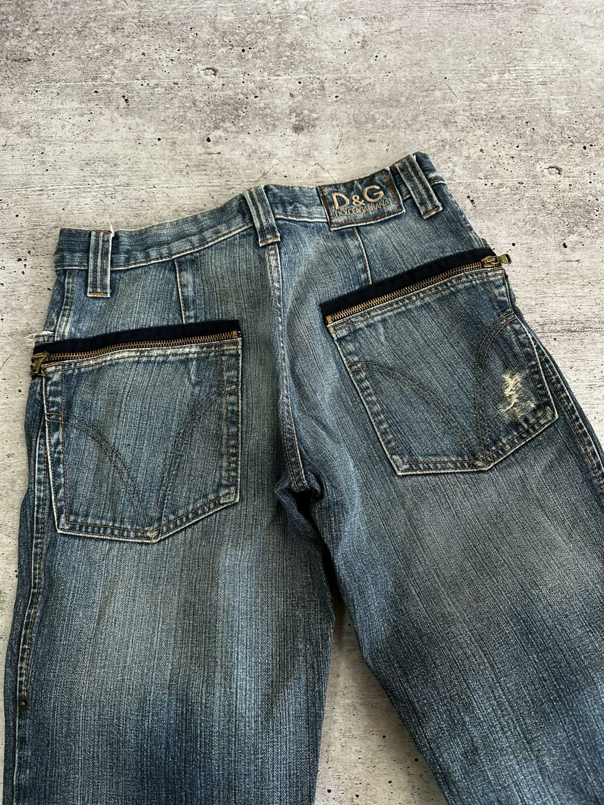 Dolce & Gabbana Dolce & Gabbana vintage denim pants size 31 Size US 31 - 3 Thumbnail