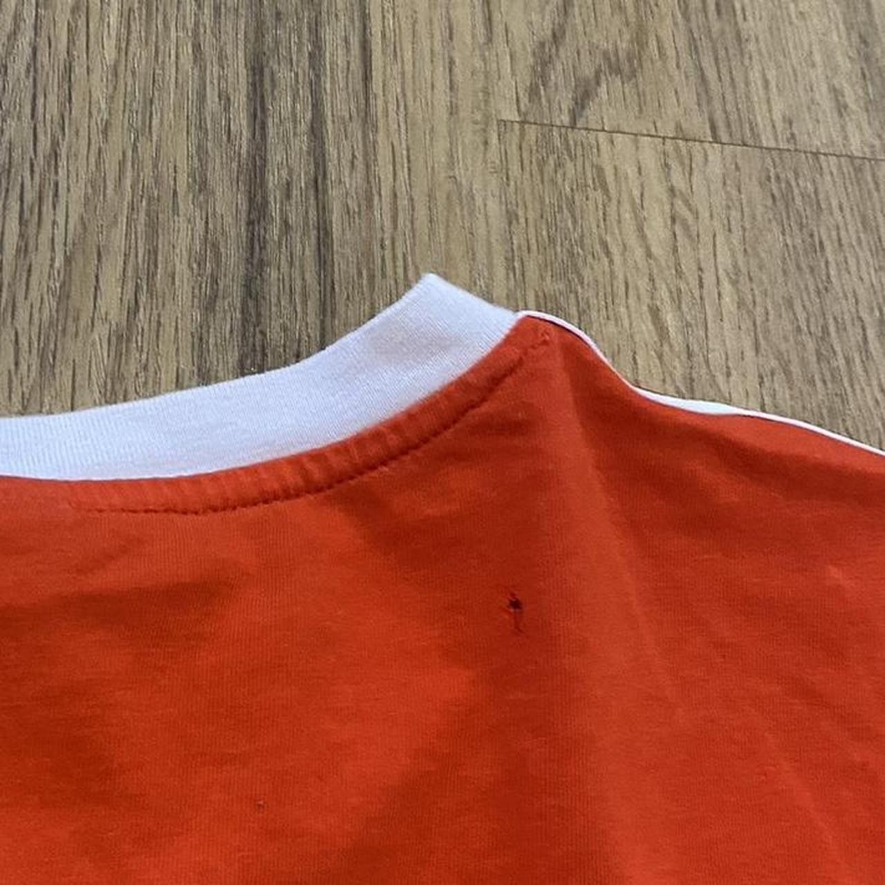 Adidas Orange and white Adidas t-shirt #adidas Size US S / EU 44-46 / 1 - 6 Thumbnail