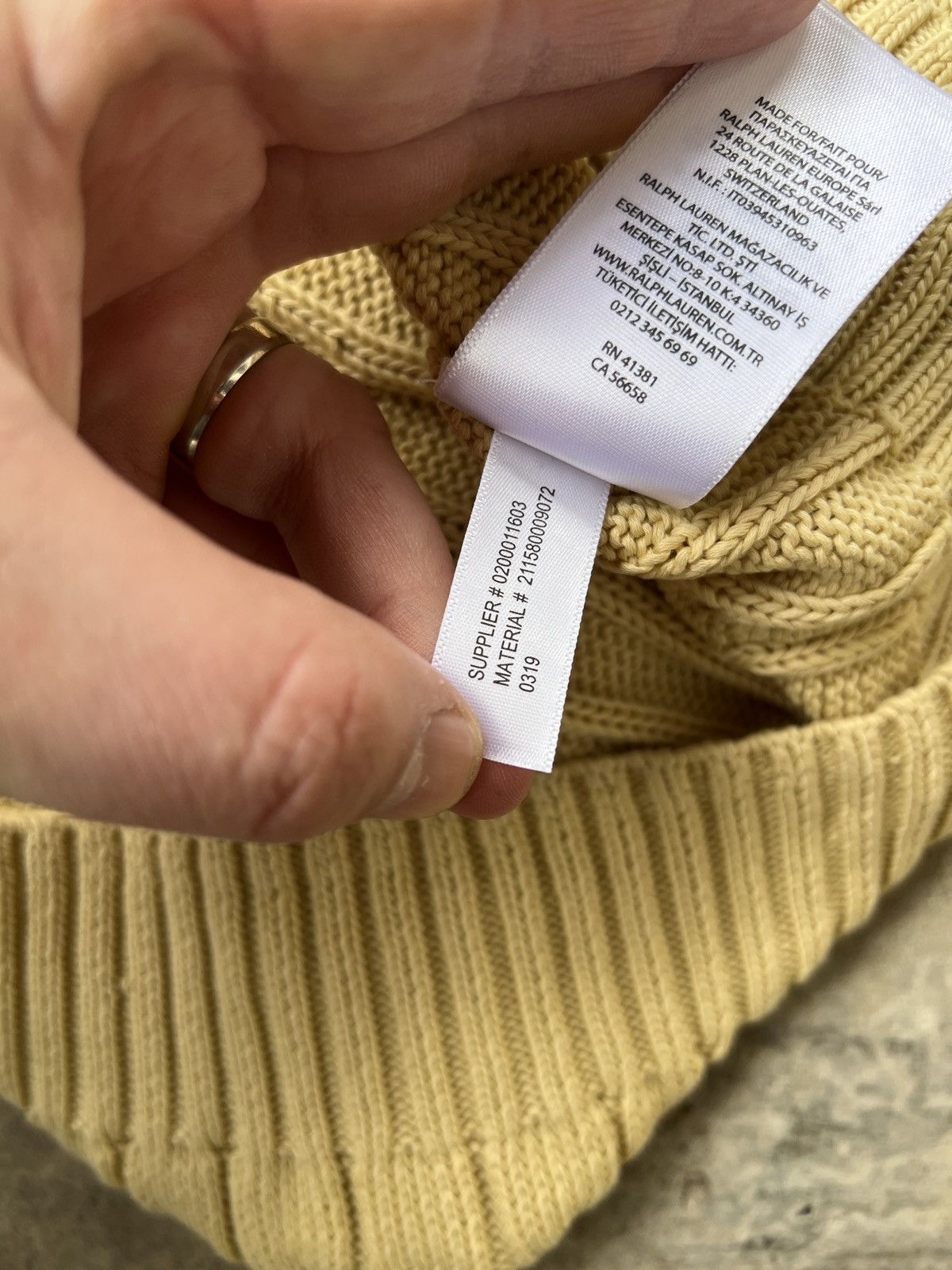 Polo Ralph Lauren Polo Ralph Lauren Cable Knit Sweater Size L / US 10 / IT 46 - 12 Thumbnail