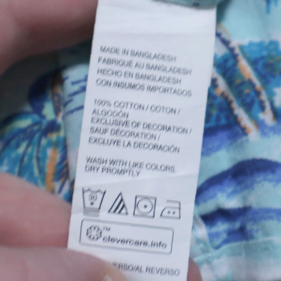 Izod VINTAGE Izod Saltwater Relaxed Camp All Over Print Button Up Shirt Men's M Size US M / EU 48-50 / 2 - 7 Thumbnail