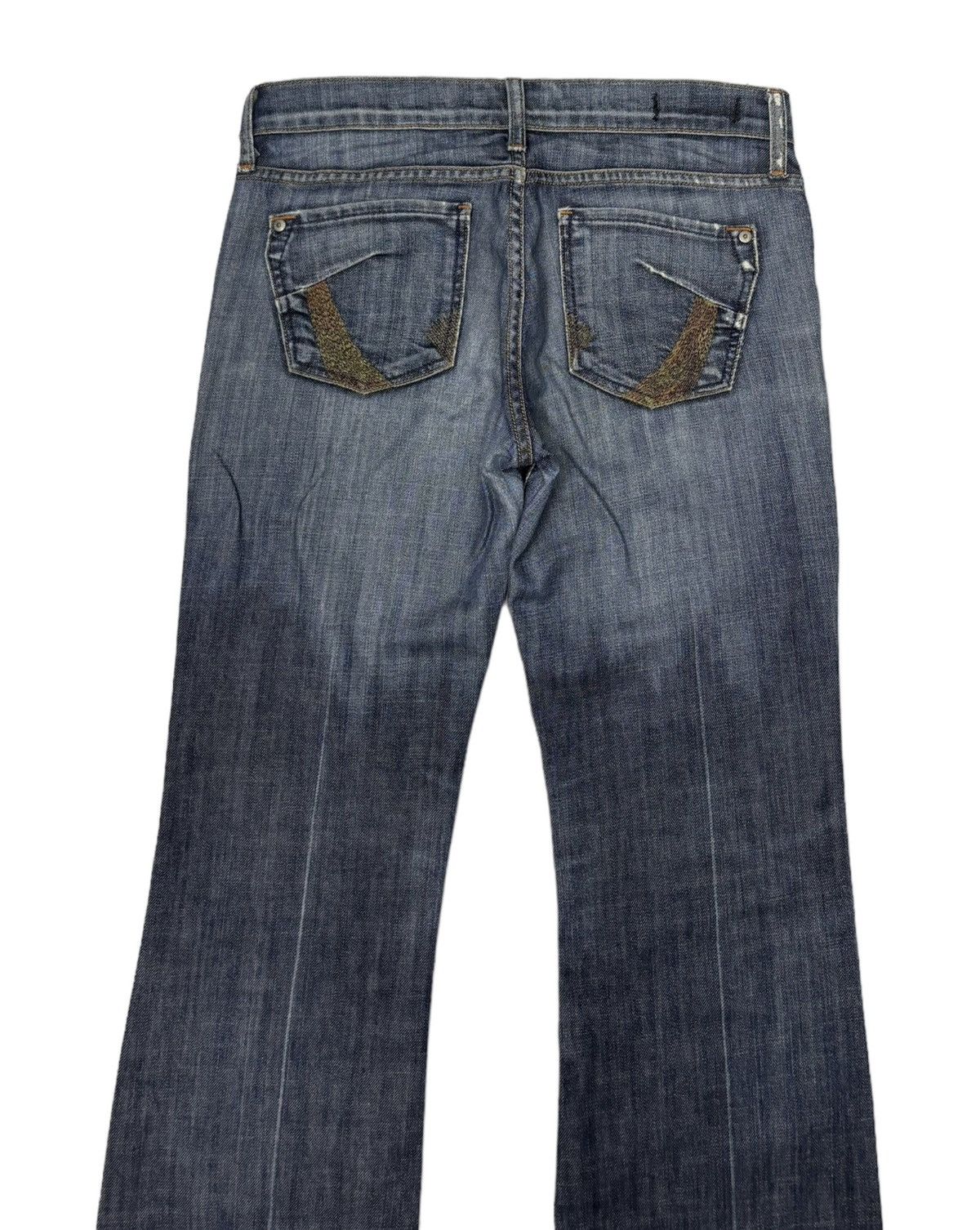 Japanese Brand VINTAGE JAMES CURED BY SEWN BOOTCUT JEANS Size US 31 - 6 Thumbnail