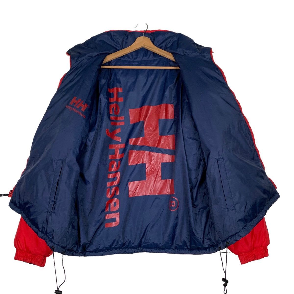 Helly Hansen HELLY HANSEN Big Logo Reversible Puffer Jacket #0536-C25 Size US L / EU 52-54 / 3 - 14 Thumbnail