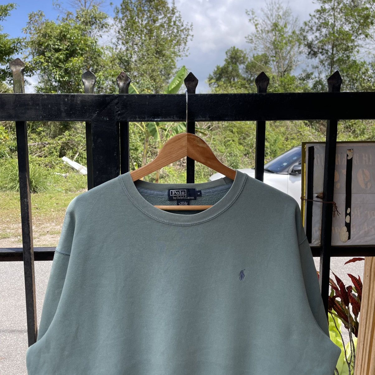 Polo Ralph Lauren 🔥Vintage Polo Ralph Lauren Small Pony Logo Boxy Sweatshirts Size US M / EU 48-50 / 2 - 4 Thumbnail