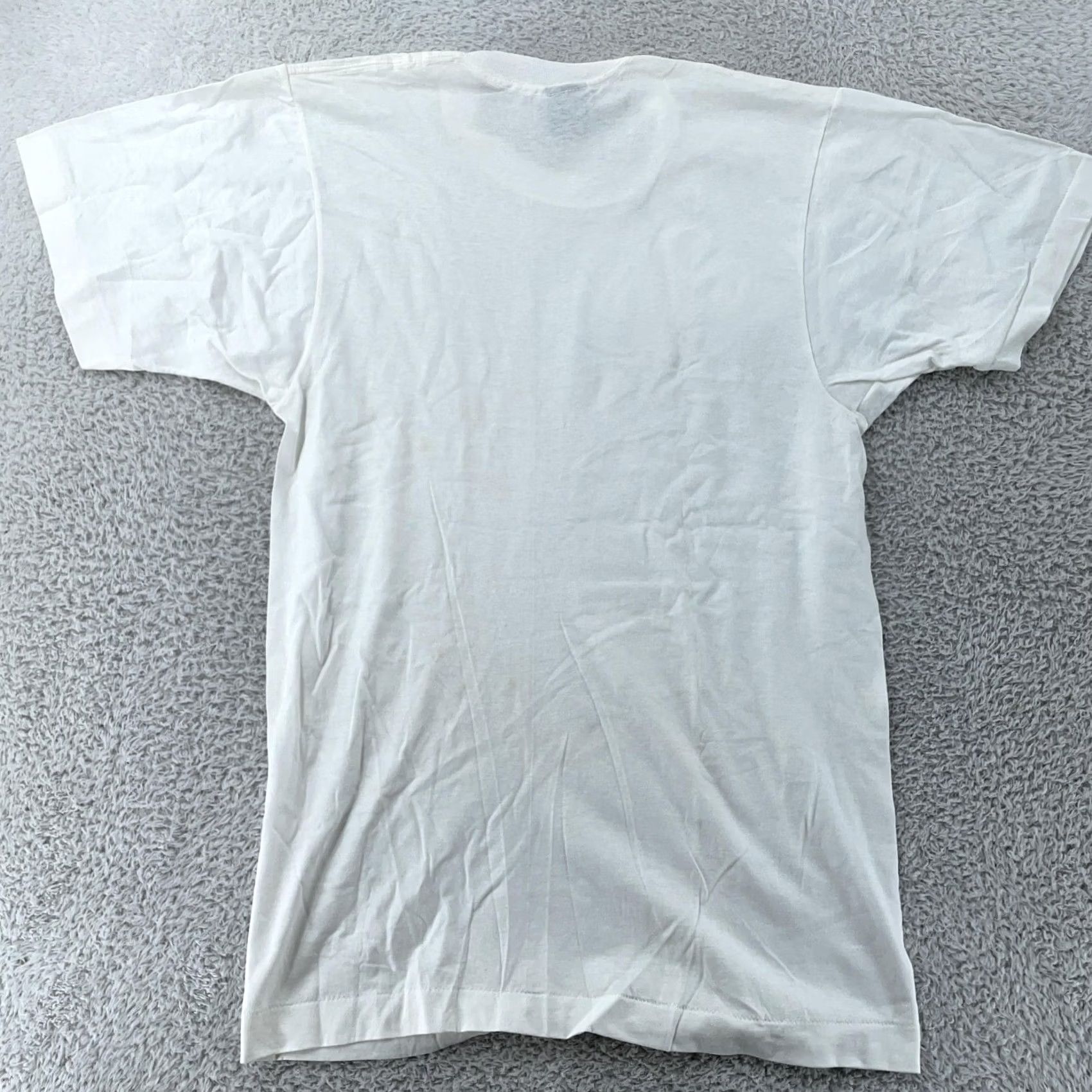 Vintage VINTAGE B.V.D Shirt Mens XS White Cotton Crewneck Short Sleeve Tee Size US XS / EU 42 / 0 - 7 Thumbnail
