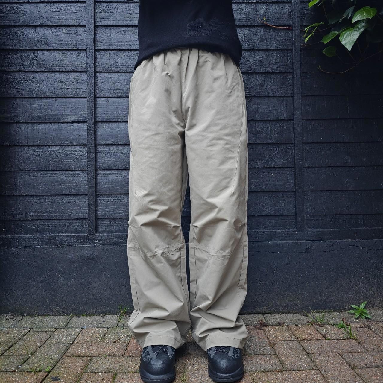 Other Beige-grey Technical Wide Leg Parachute Pants Size US 32 / EU 48 - 1 Thumbnail