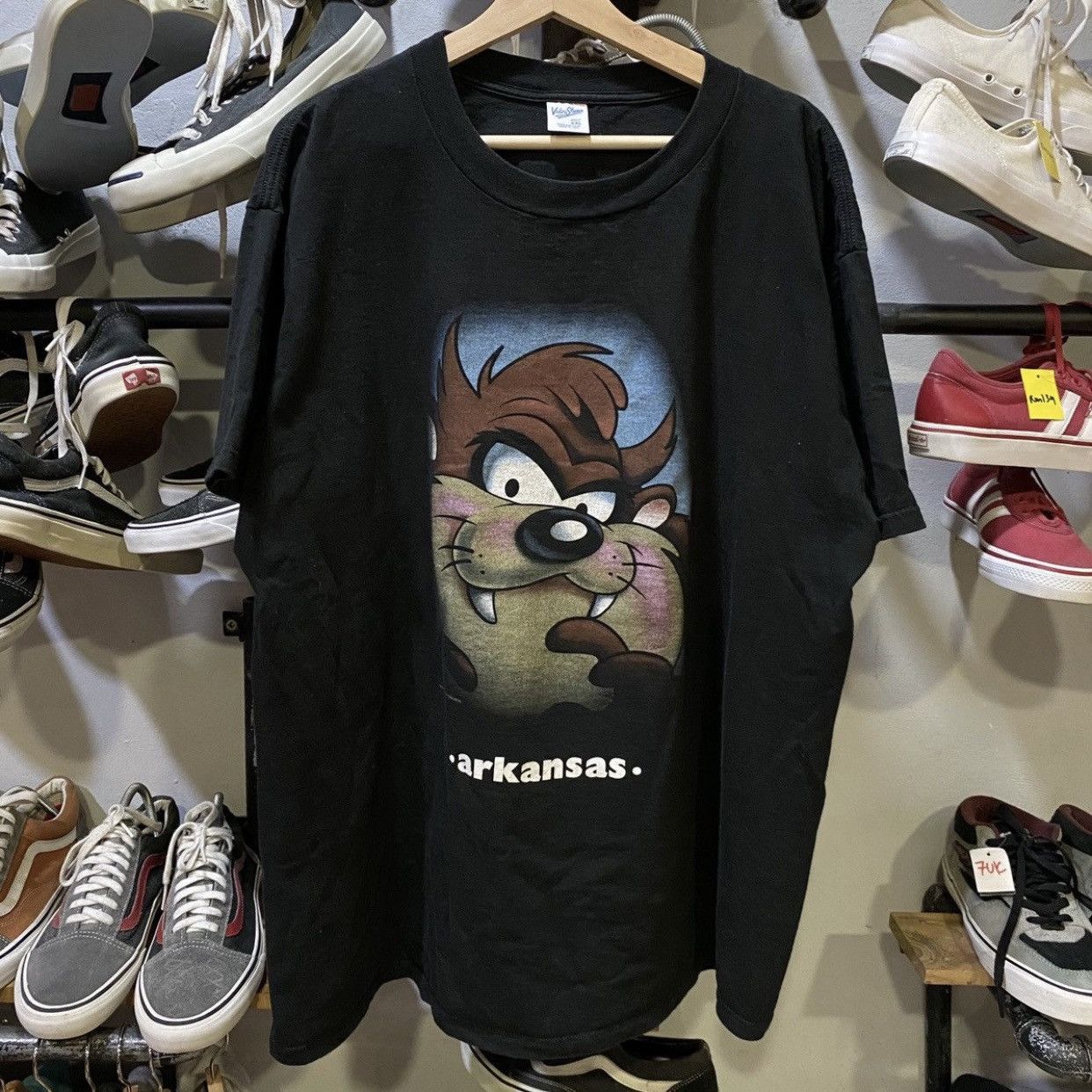 Cartoon Network × Vintage Vintage ‘94 Tasmanian Devil Warner Bros Arkansas T-Shirt XXL Size US XXL / EU 58 / 5 - 1 Thumbnail