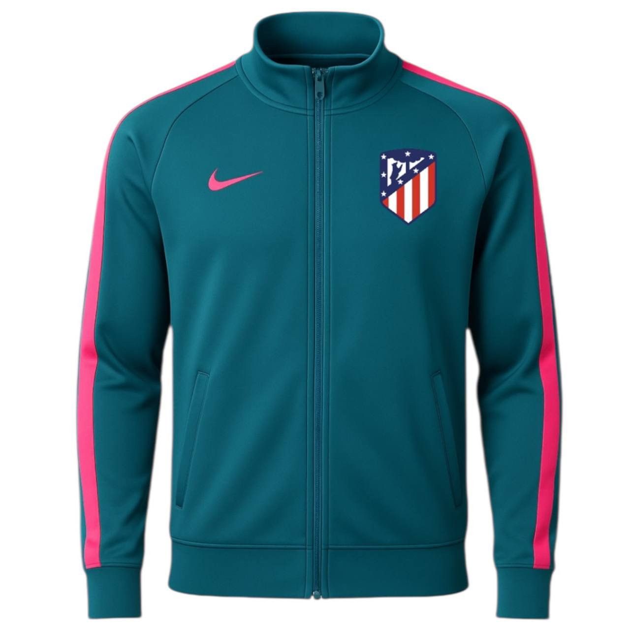 Nike 2017/18 ATLETICO MADRID DRILL SOCCER FOOTBALL NIKE JACKET L Size US L / EU 52-54 / 3 - 1 Thumbnail