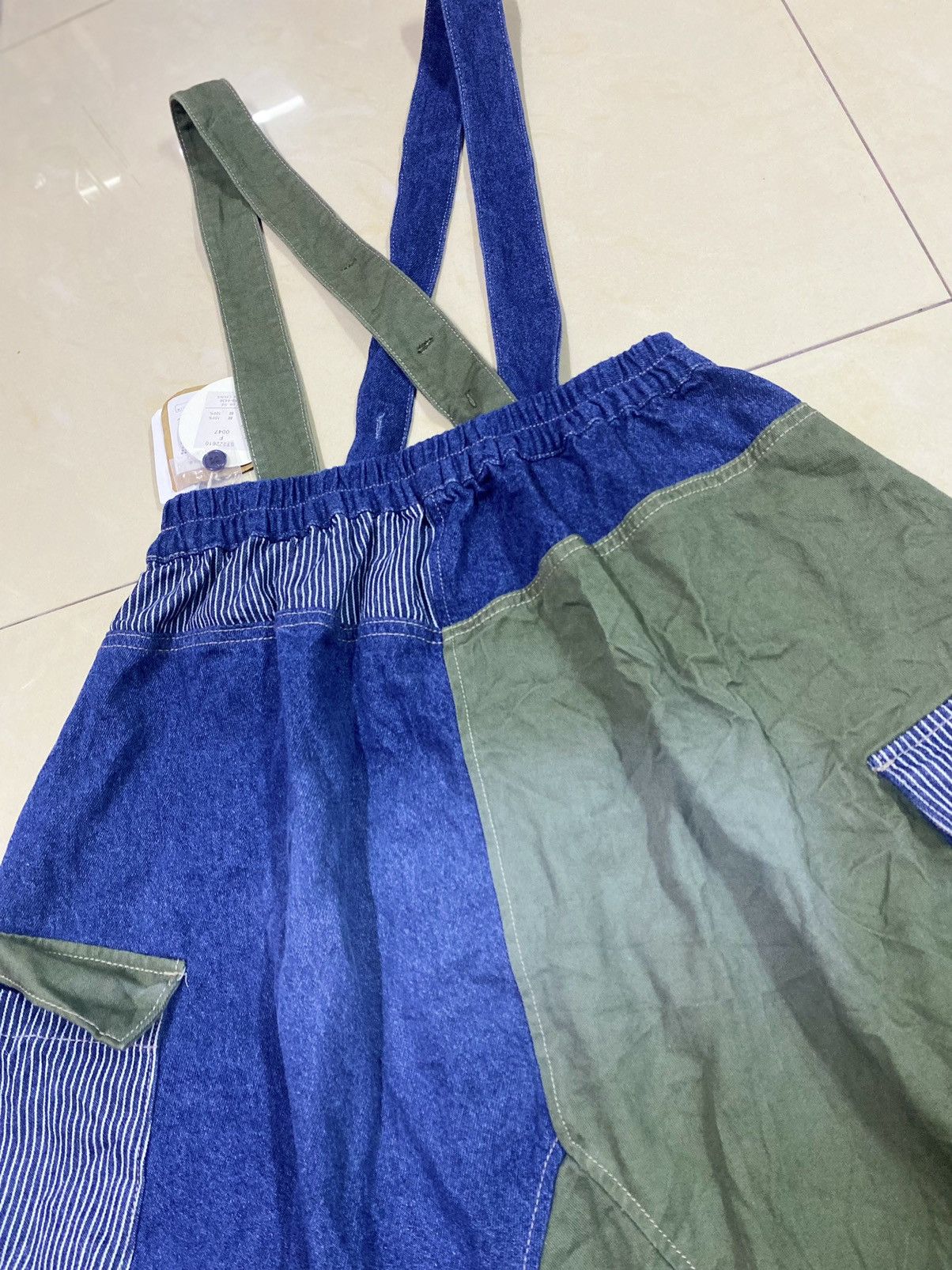 Japanese Brand Yohji Yamamoto Style 2 Tone Cropped Pants Size 26-36 Size US 36 / EU 52 - 6 Thumbnail