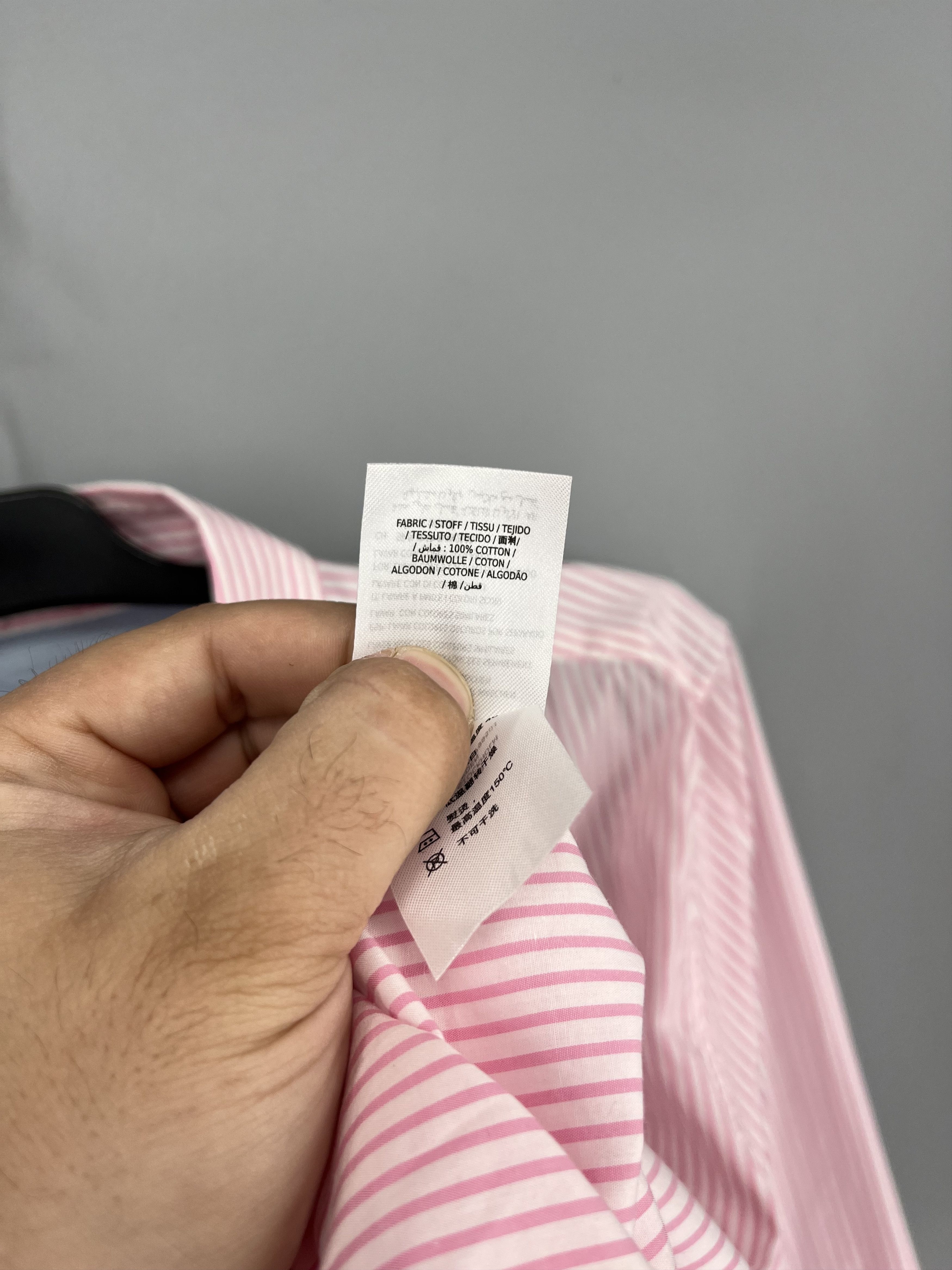 Gant Gant Button Down Shirt Mens L Pink Gingham Check Long Sleeve Size US L / EU 52-54 / 3 - 9 Thumbnail